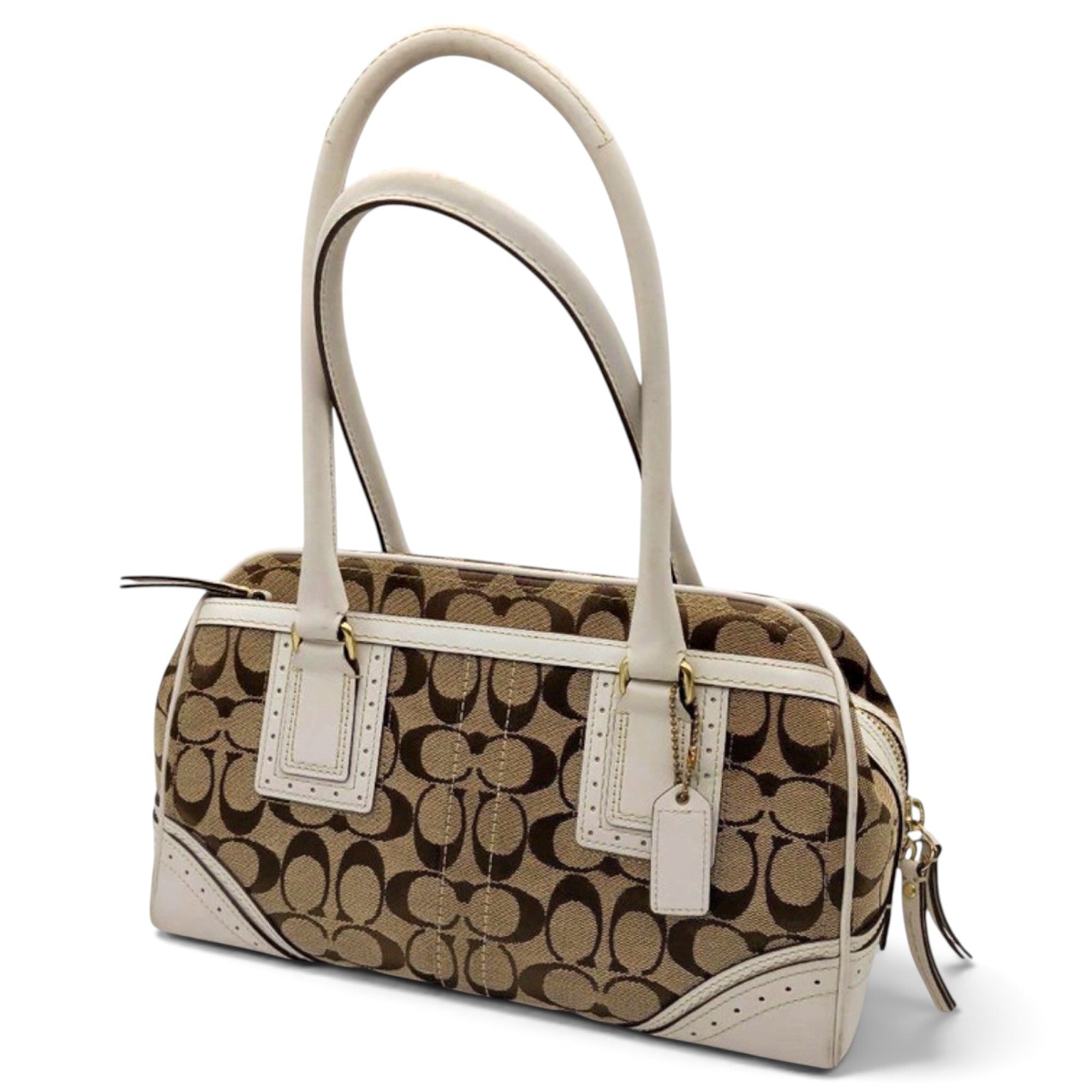 Signature Sufflette cloth satchel