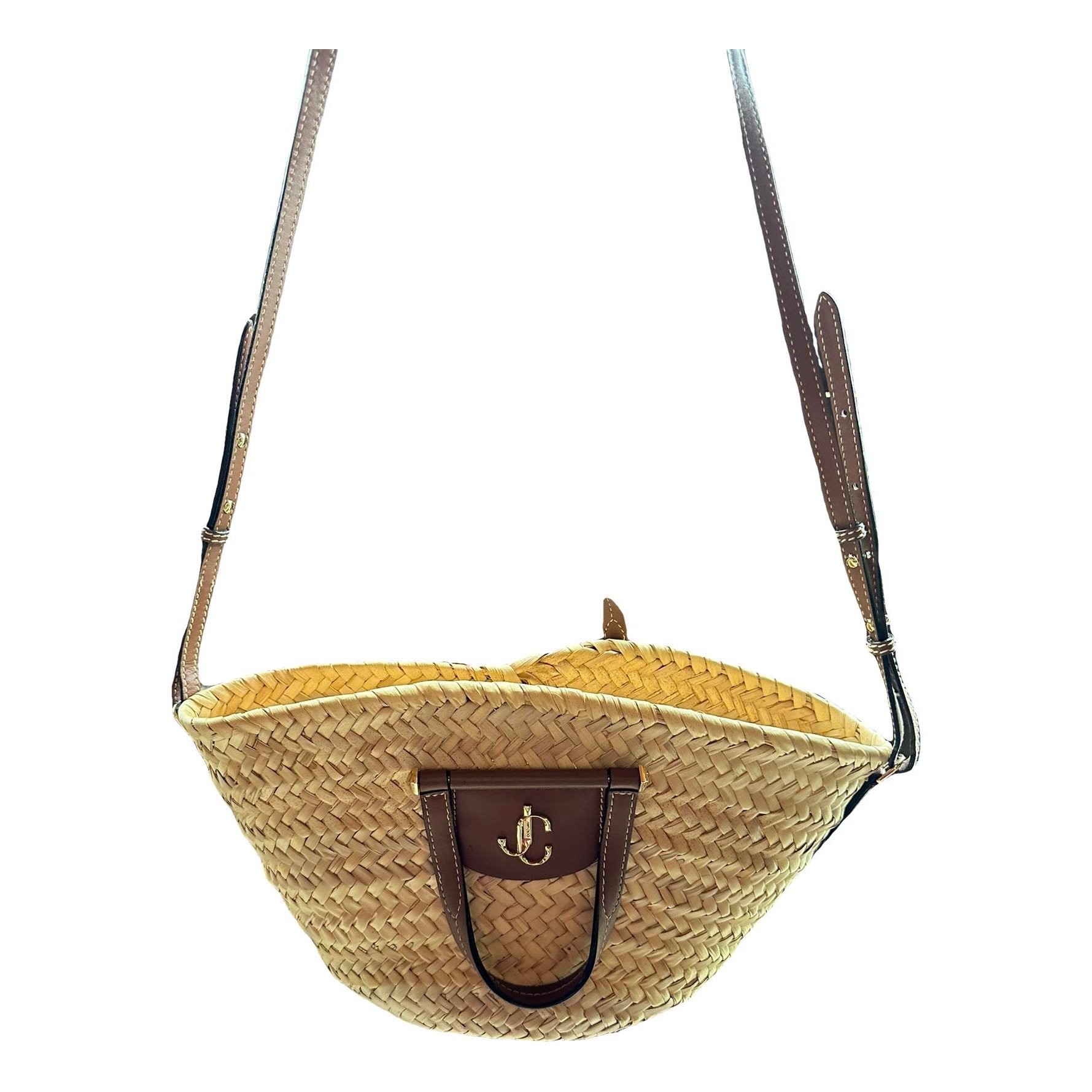 Cinch leather handbag
