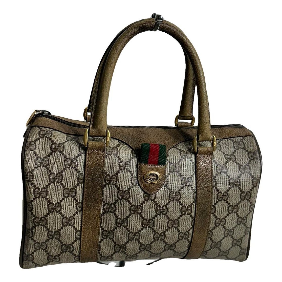 Vinyl handbag