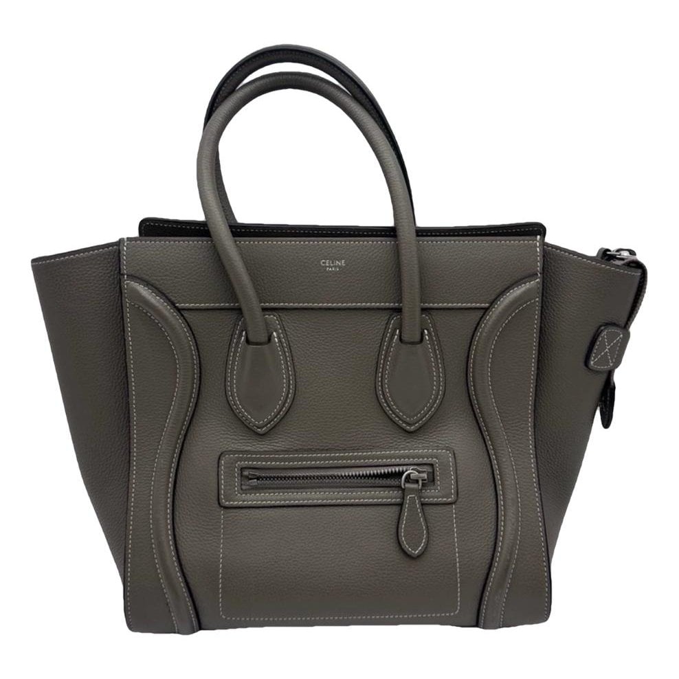 Luggage leather handbag