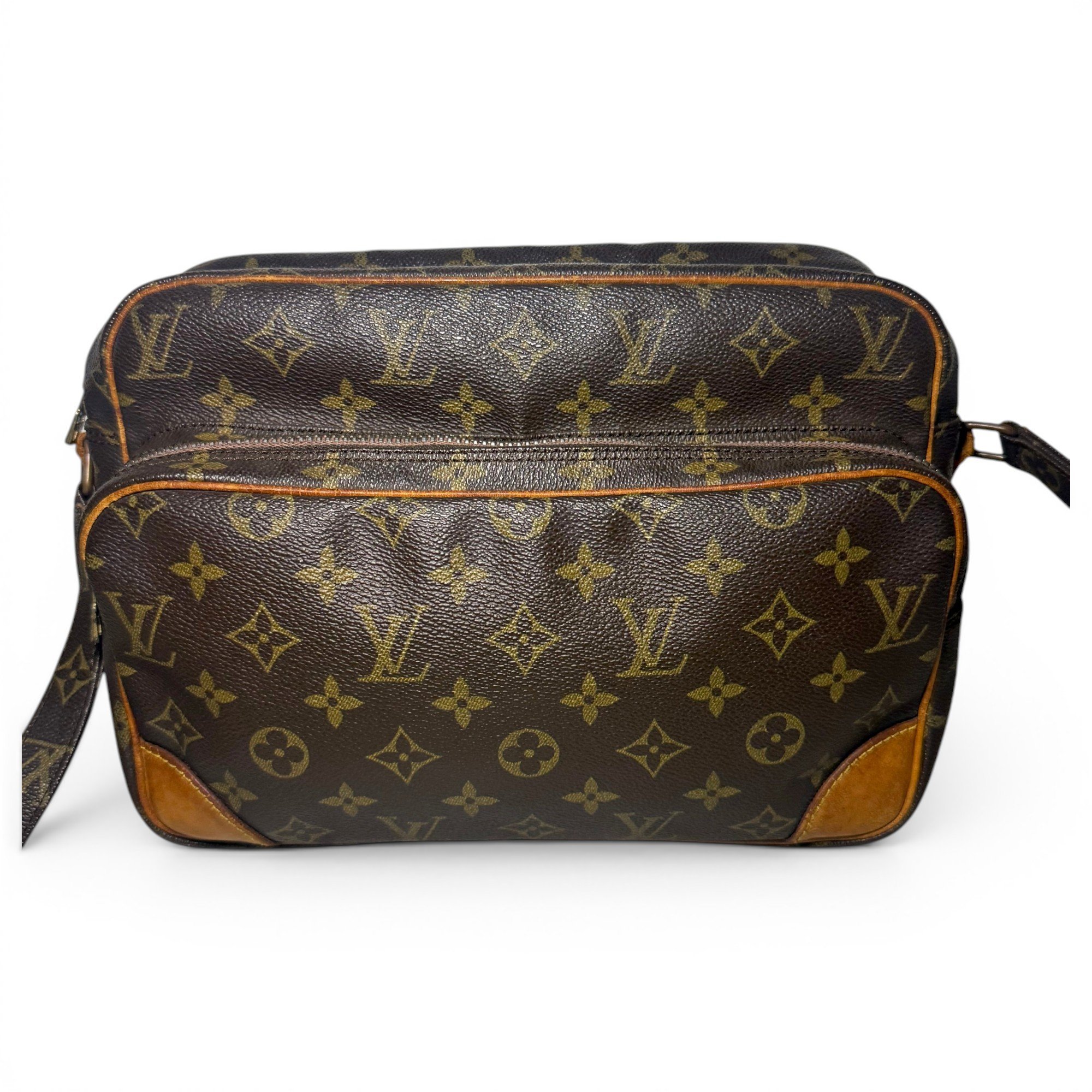 Nile cloth crossbody bag