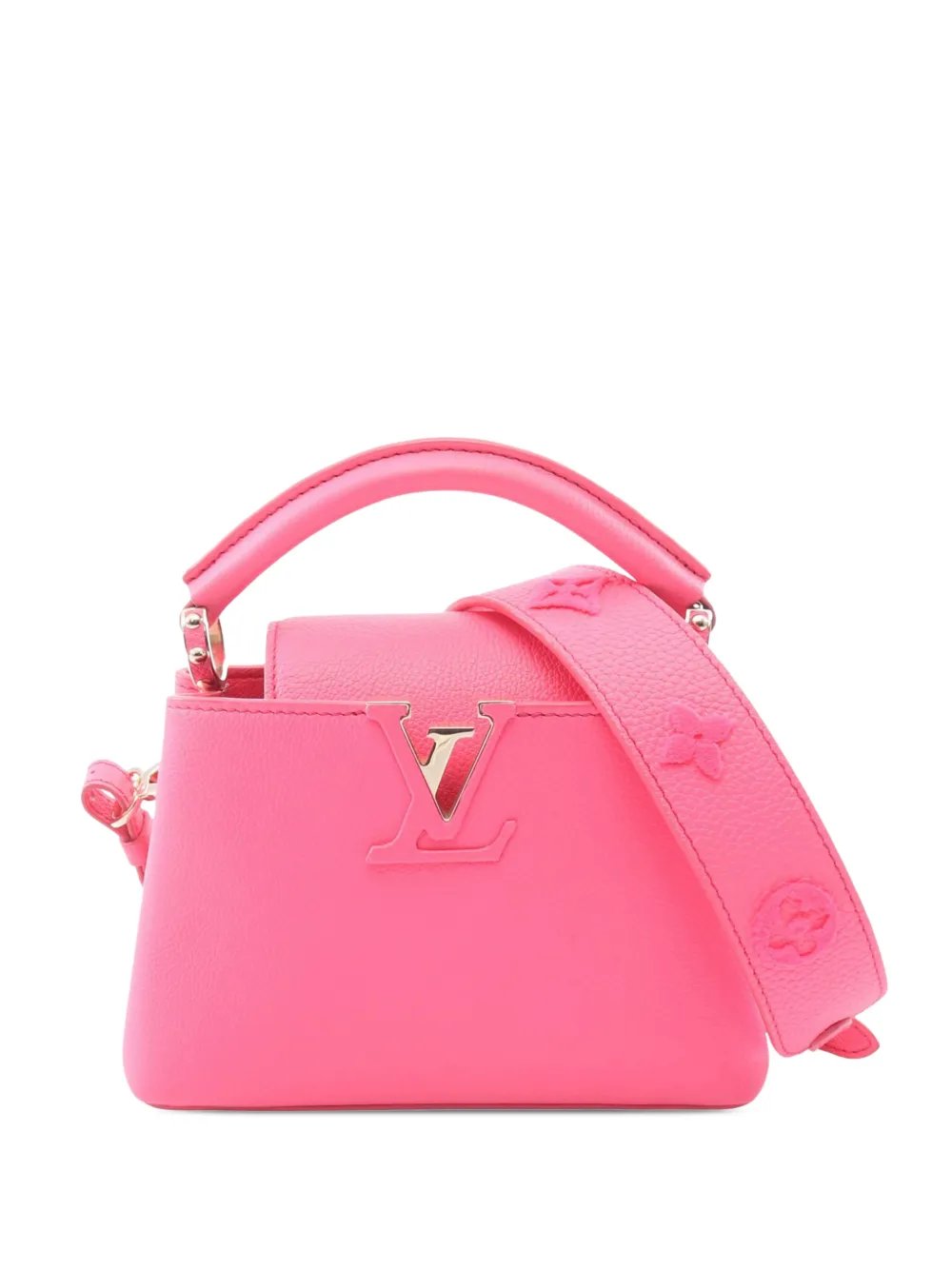 2021-2026 Taurillon Mini Capucines satchel