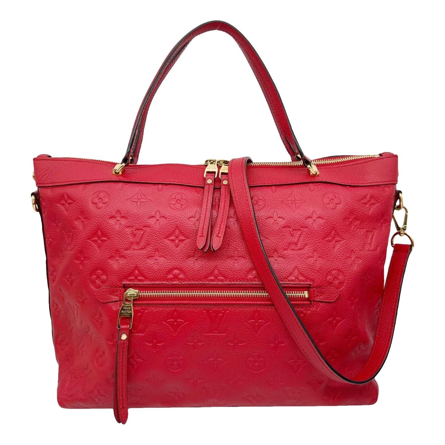 Leather tote