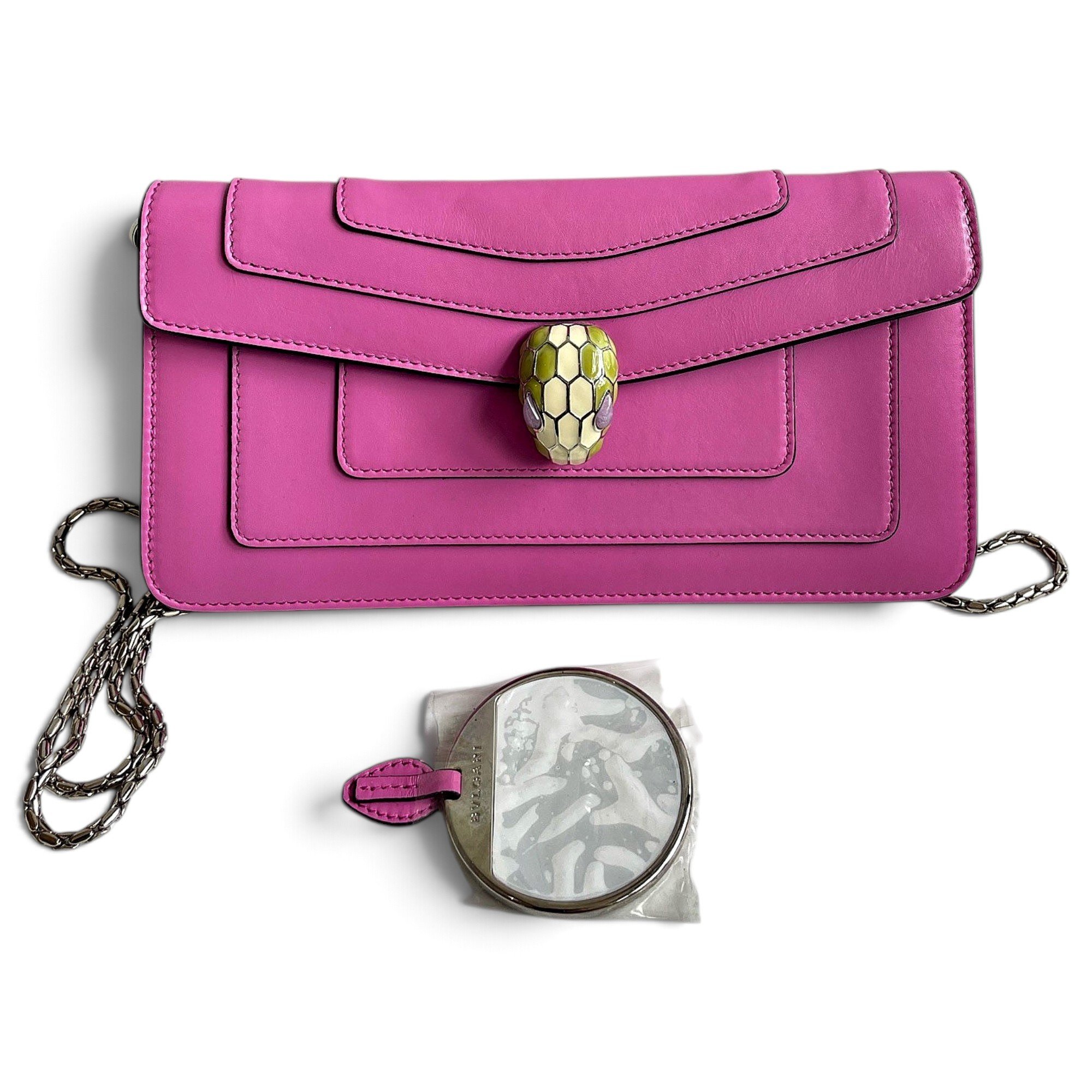 Bvlgari Serpenti leather crossbody bag
