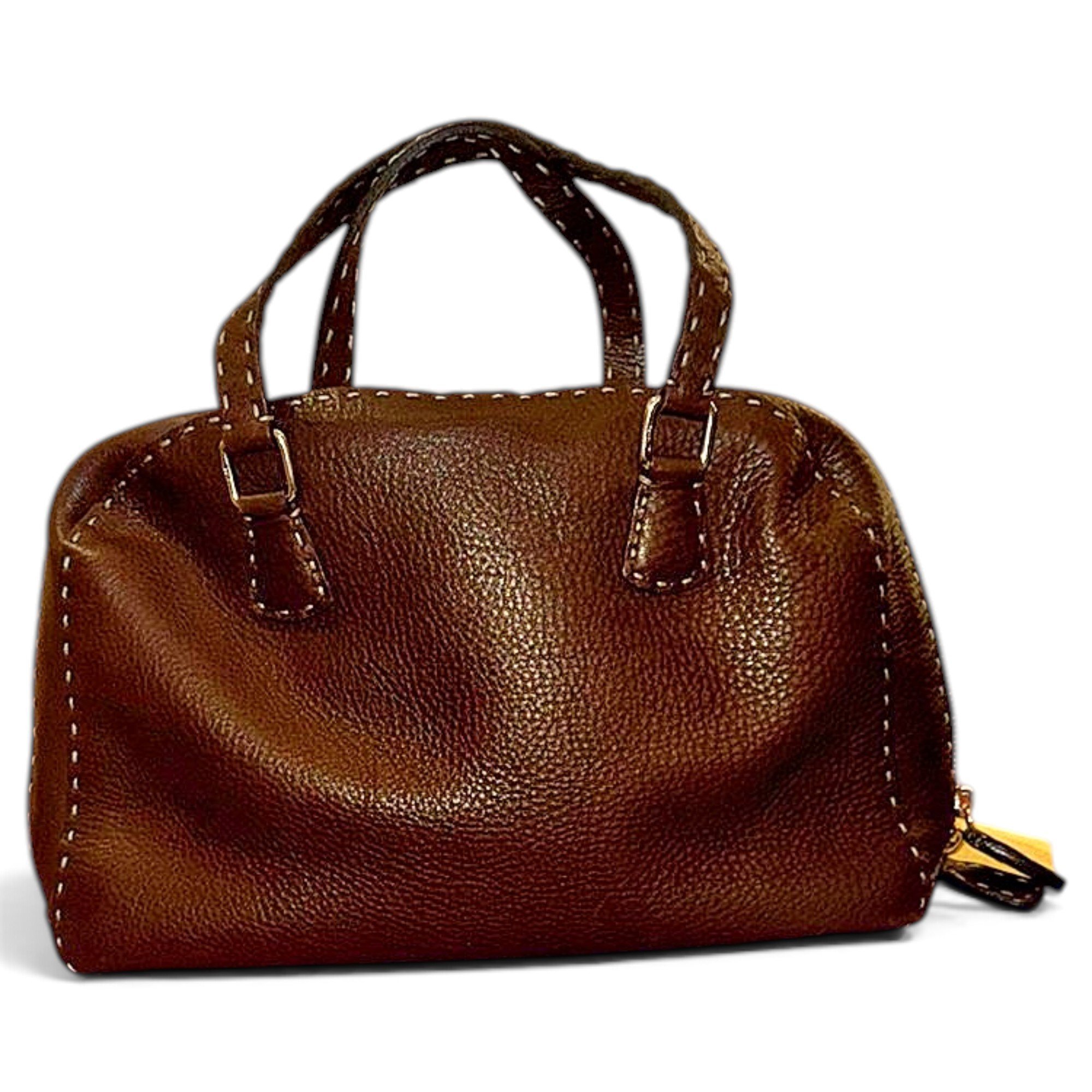 Leather handbag