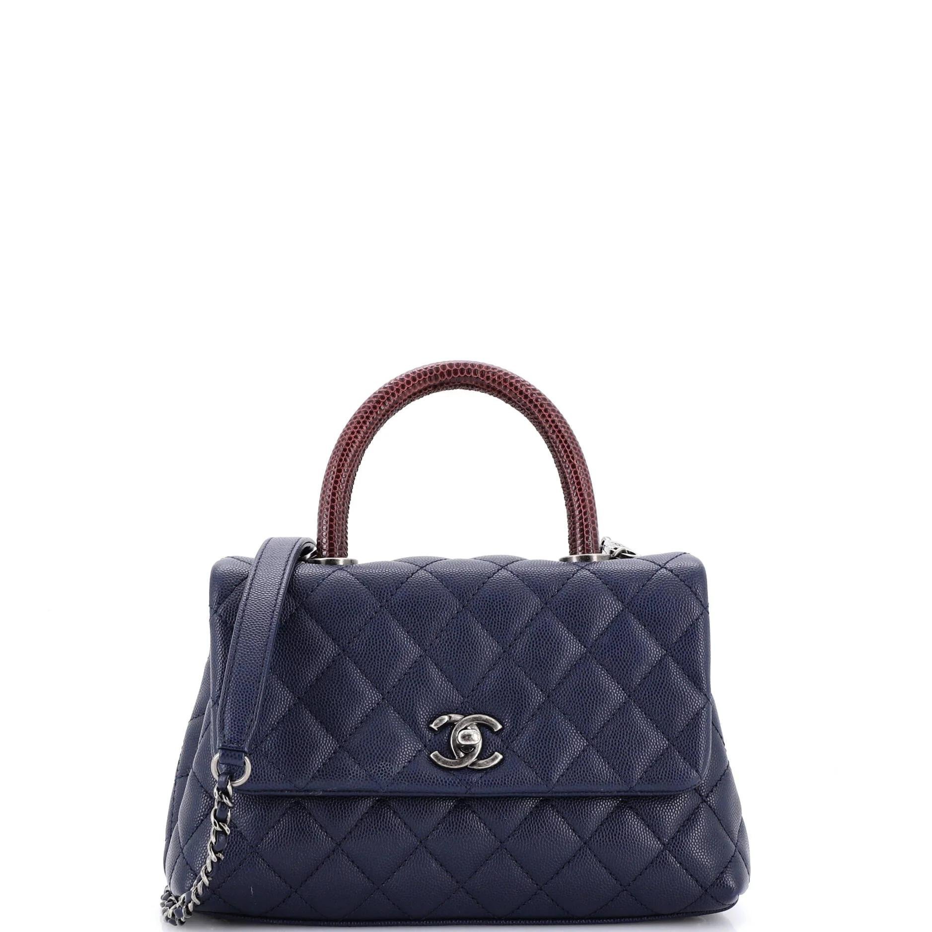 Exotic leathers handbag