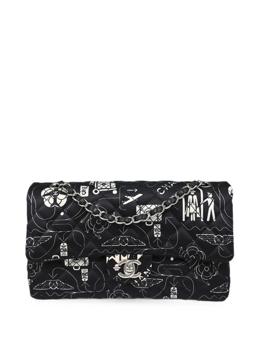 2016 medium Airline Classic Double Flap shoulder bag