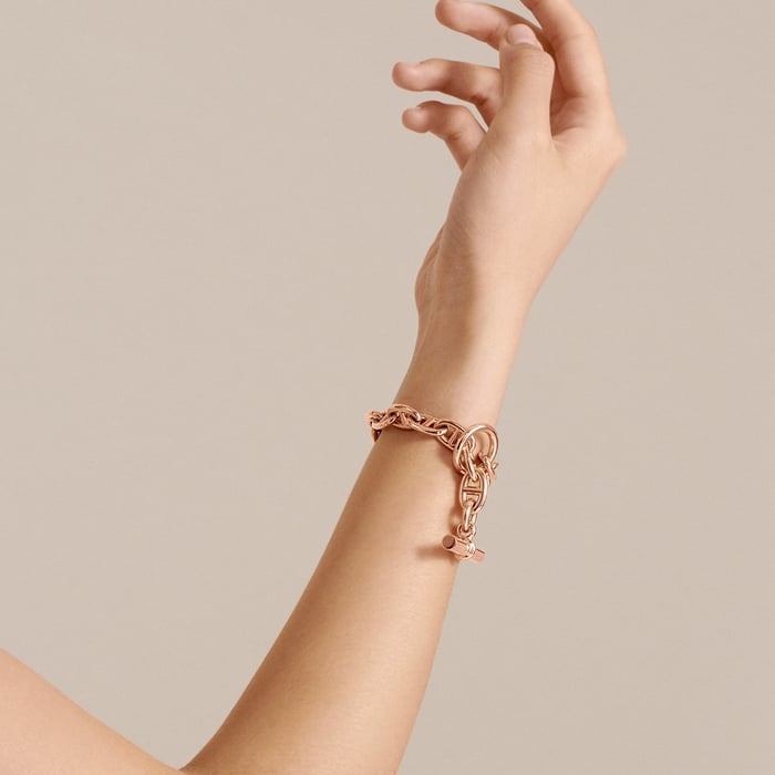 Sans Coloris Chaine d'Ancre Bracelet, Medium Model