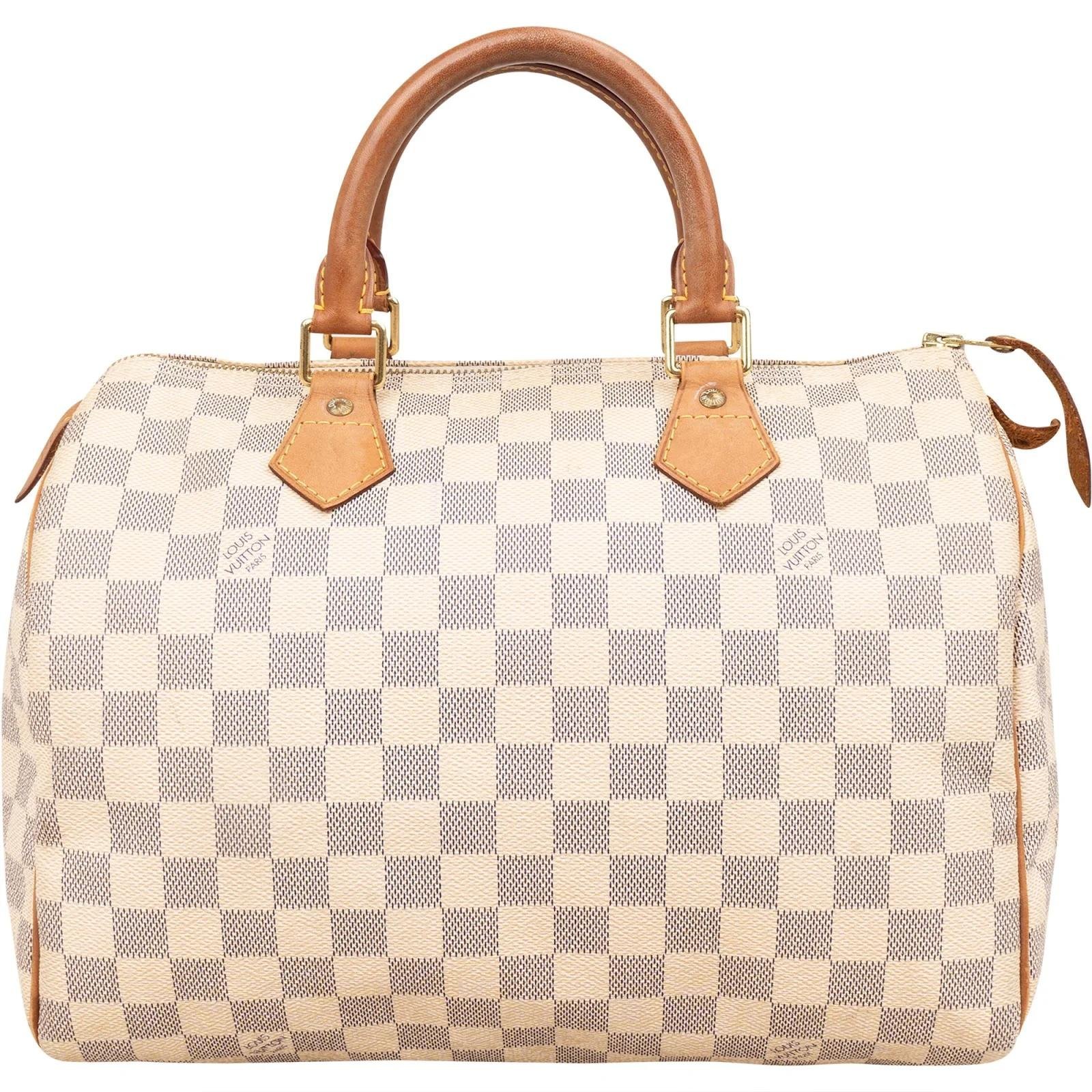 Speedy leather handbag