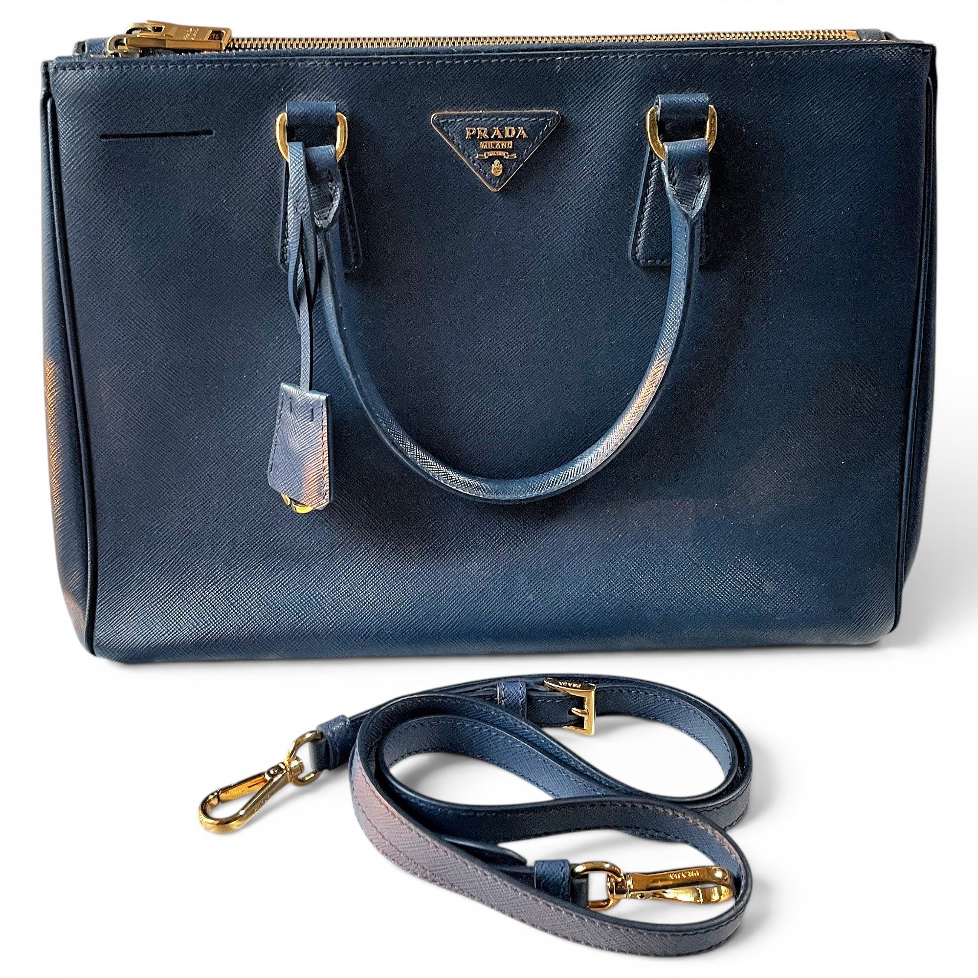 Galleria leather handbag