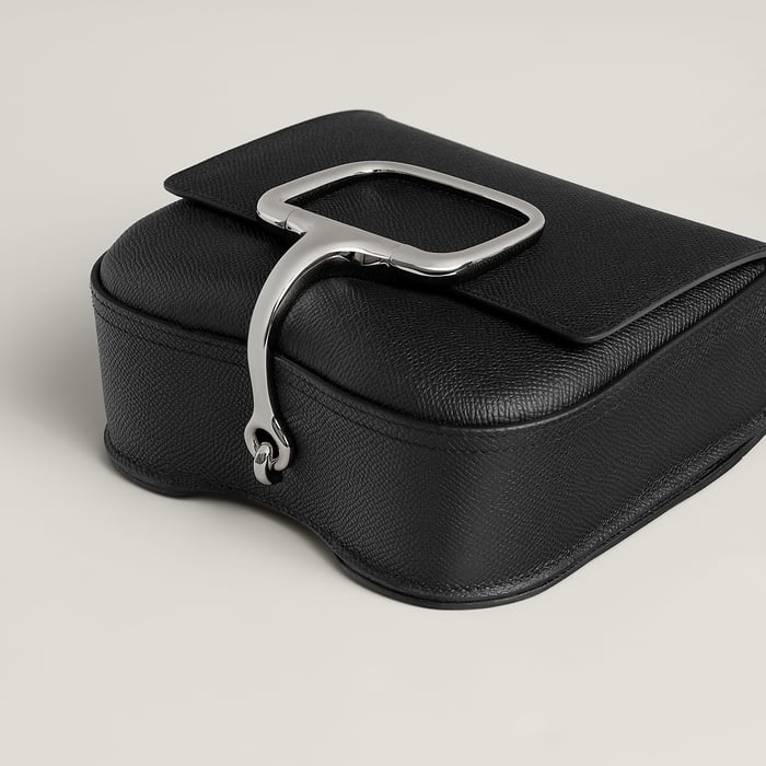 Noir Hermès Della Cavalleria Mini Bag II