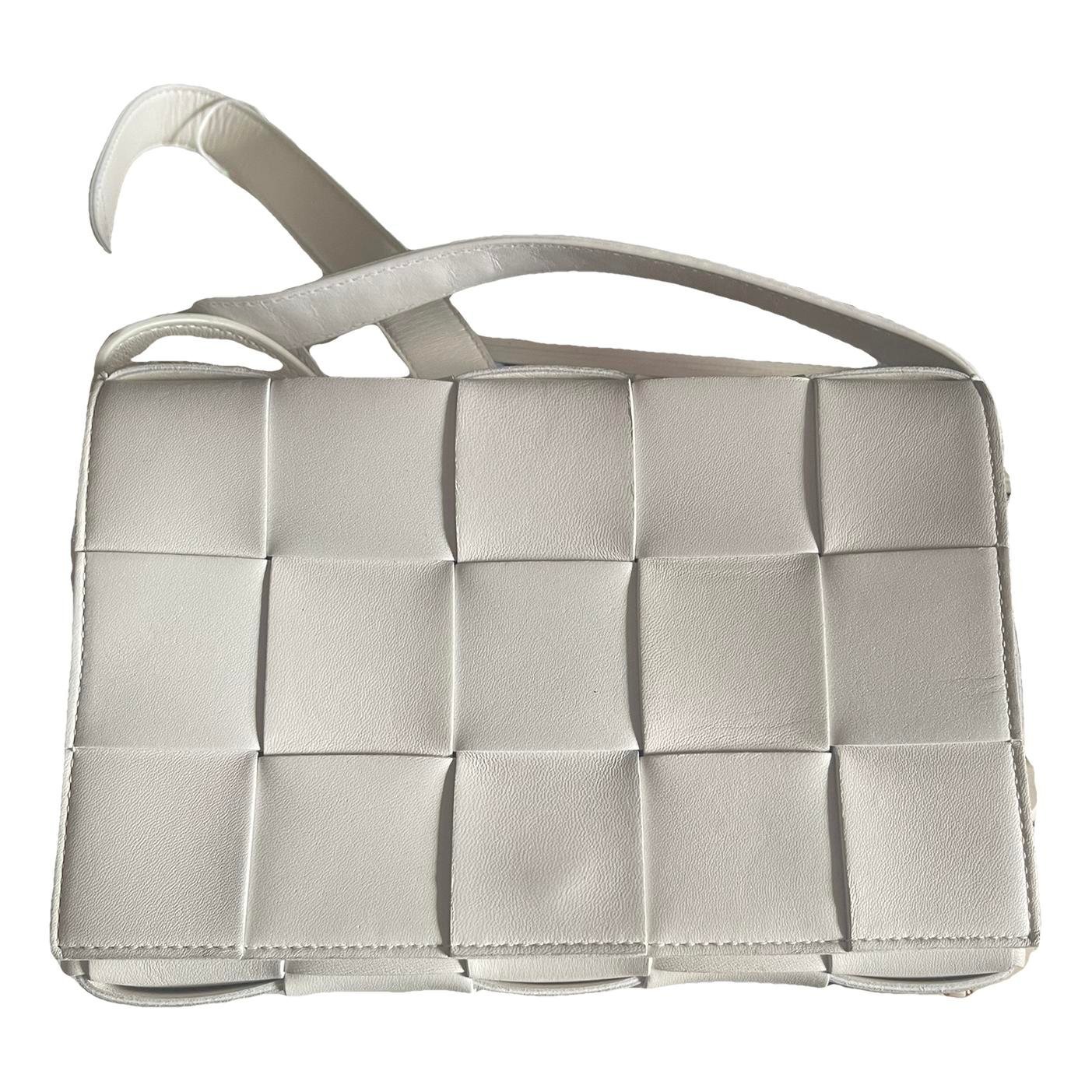 Cassette leather crossbody bag