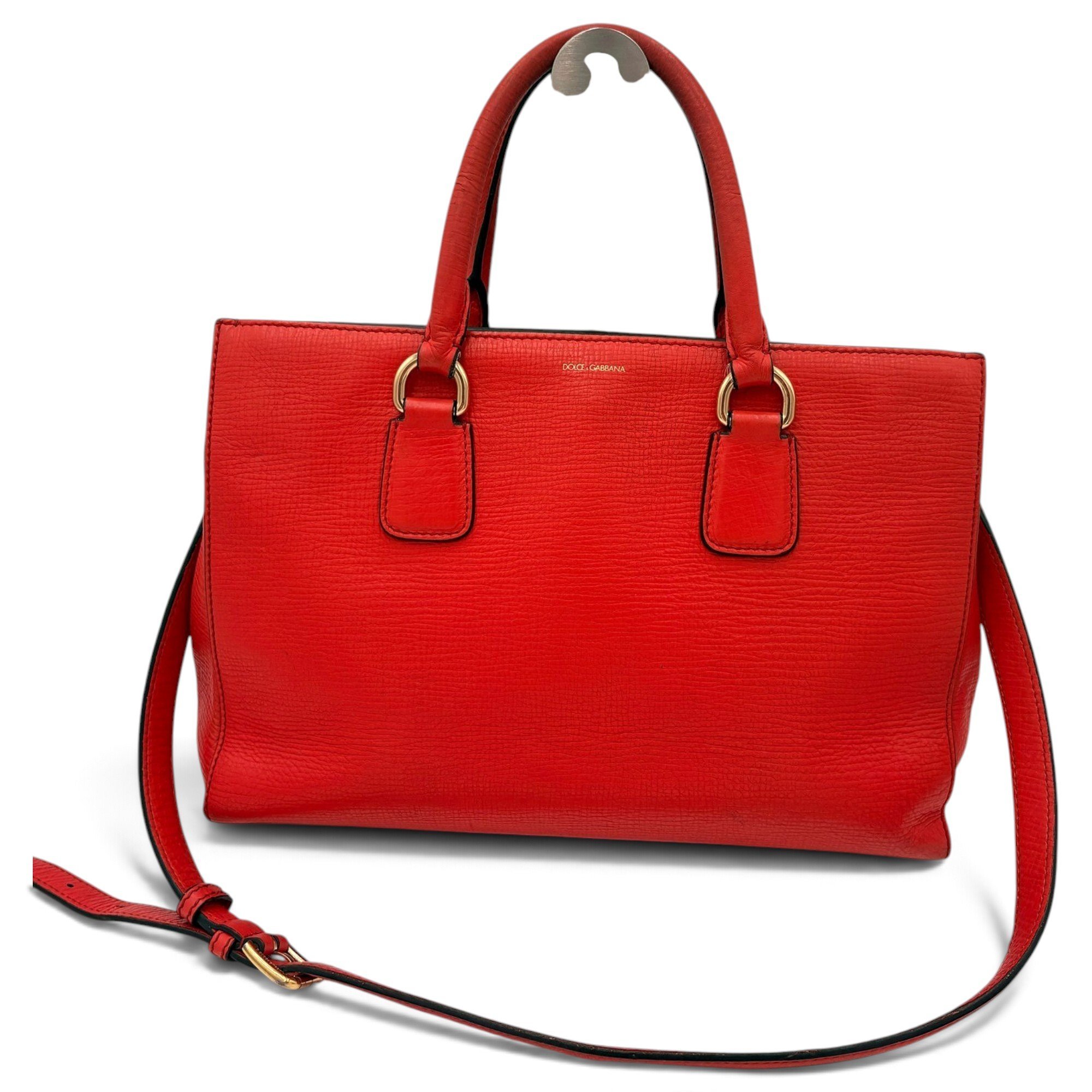 Leather tote