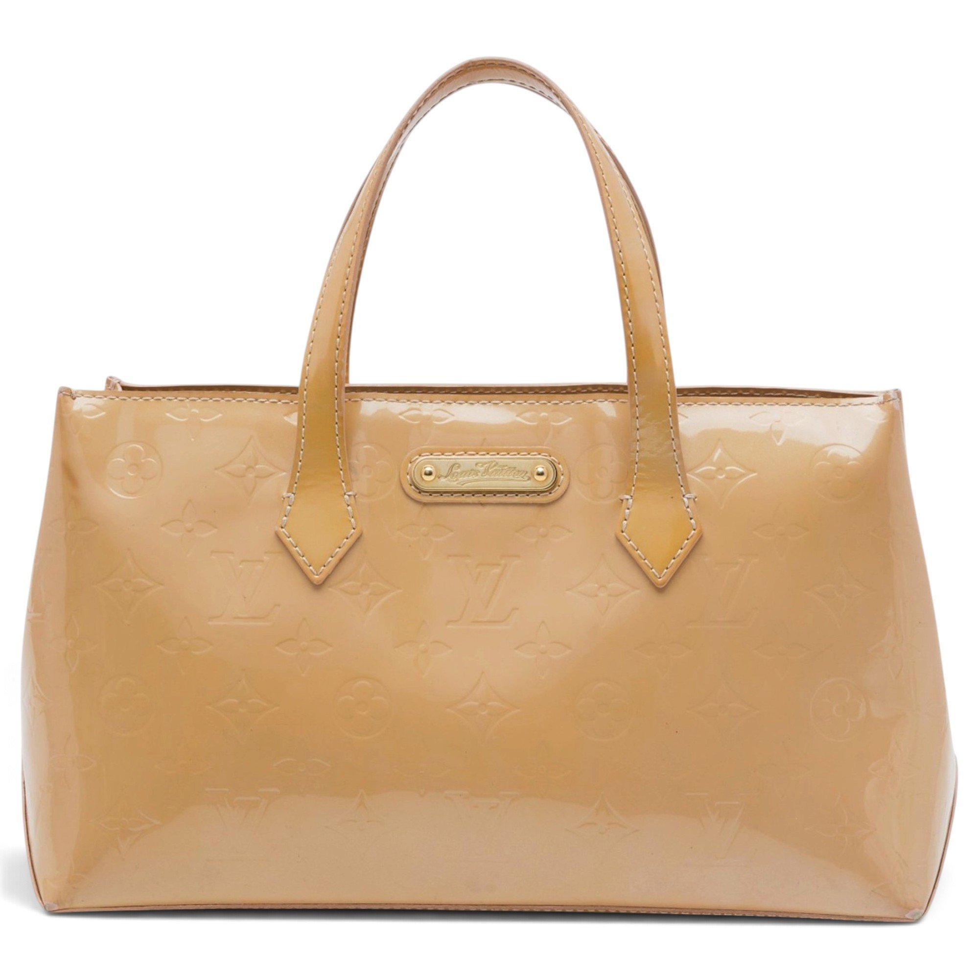 Wilshire patent leather tote