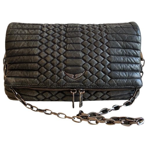 Rock leather handbag