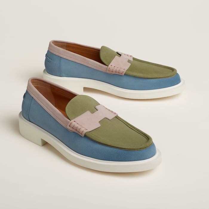Multicolore Bleu Ciel Guillaume Loafer