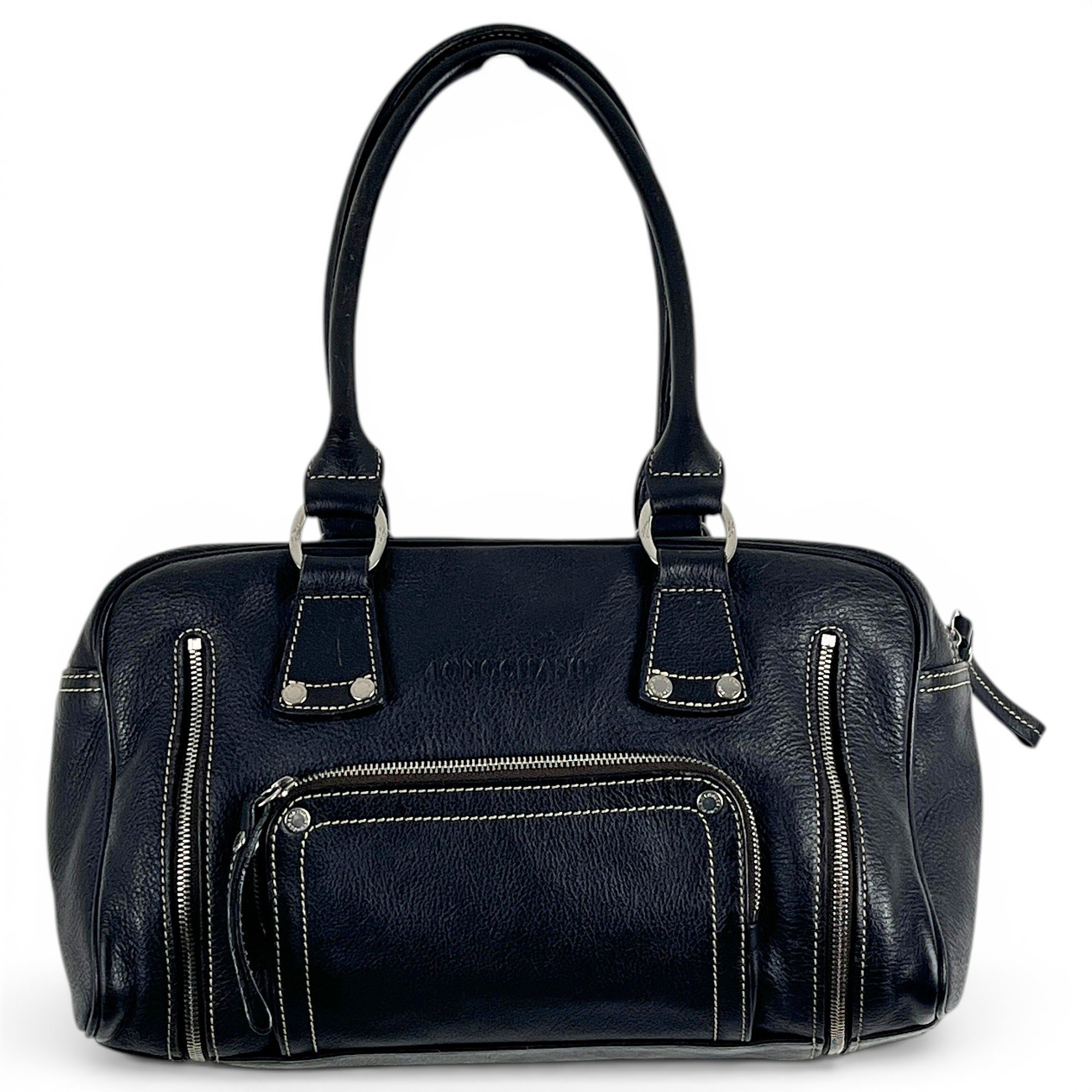 Leather handbag