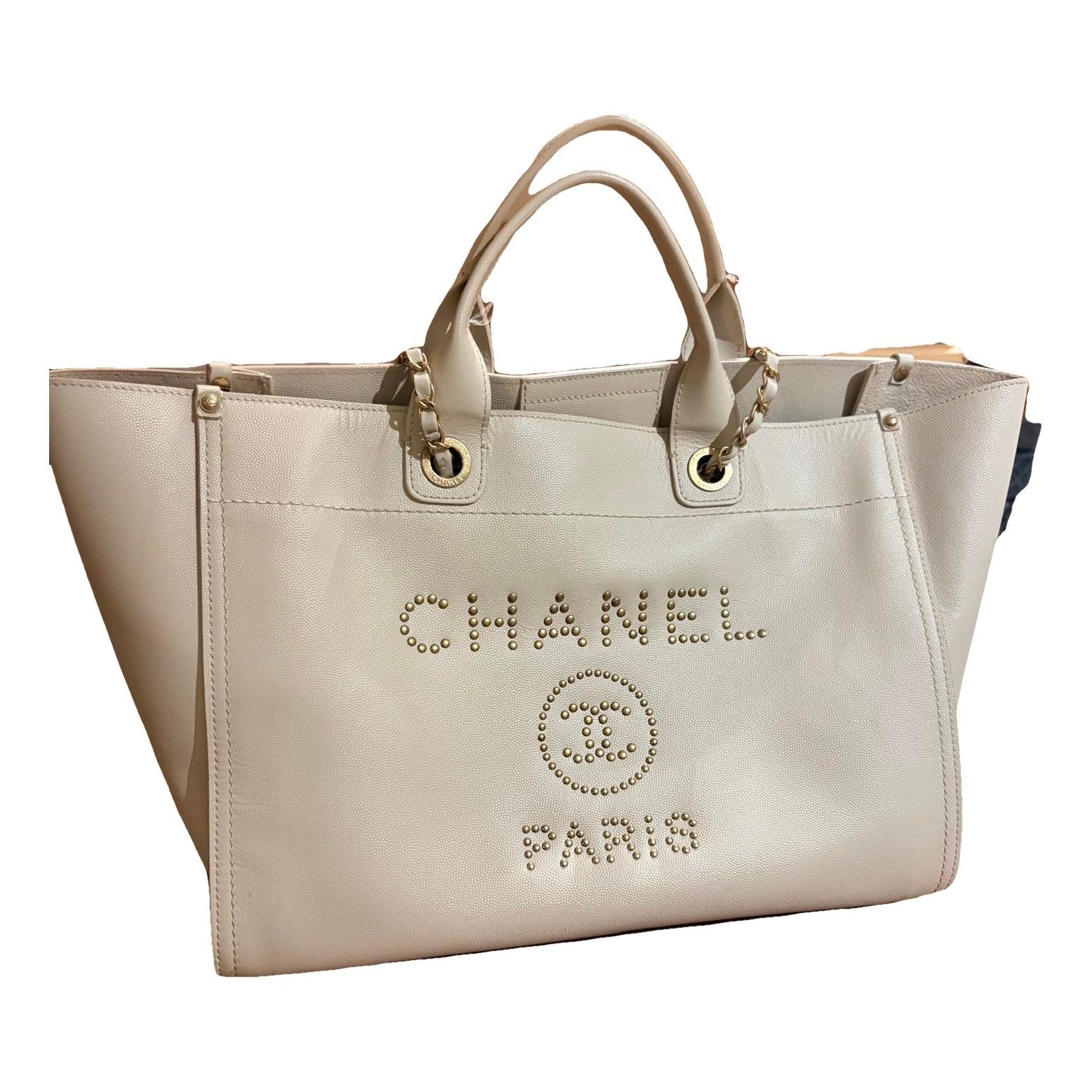 Deauville leather tote