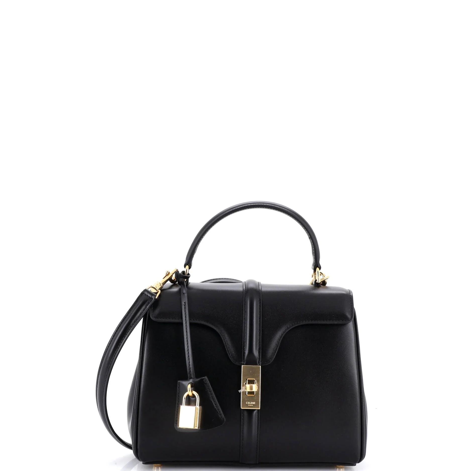 Leather handbag