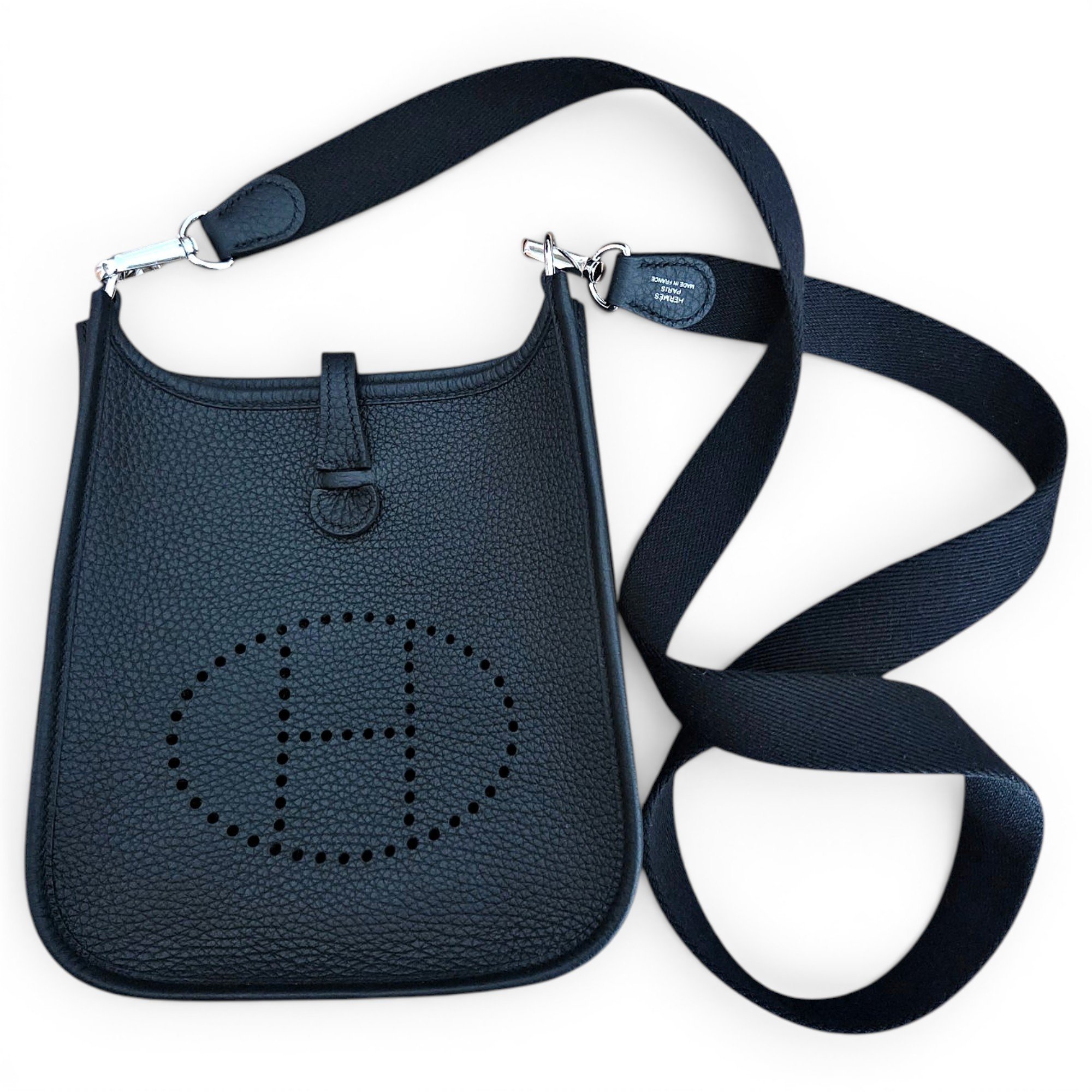 Evelyne leather crossbody bag