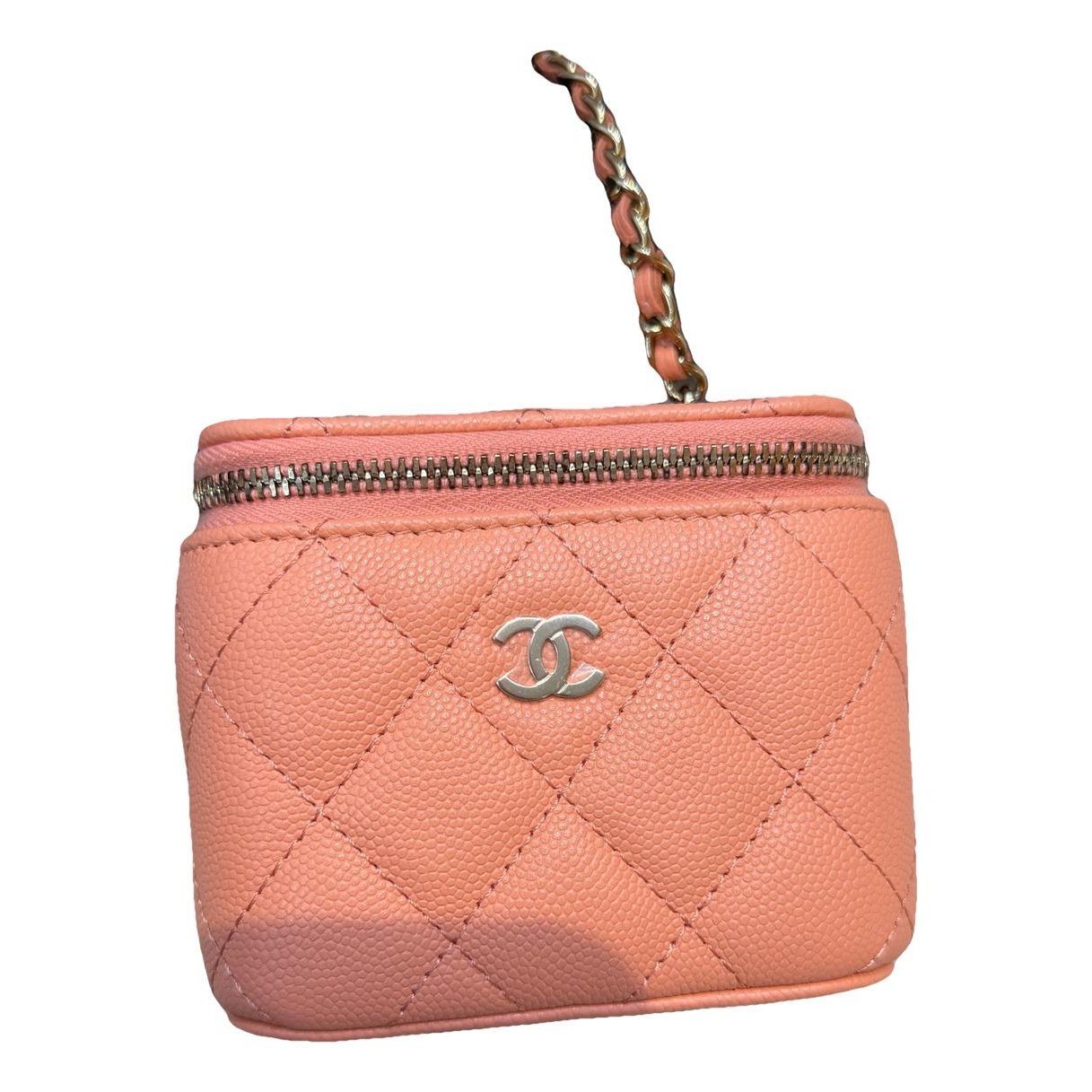 Trendy CC Vanity leather handbag