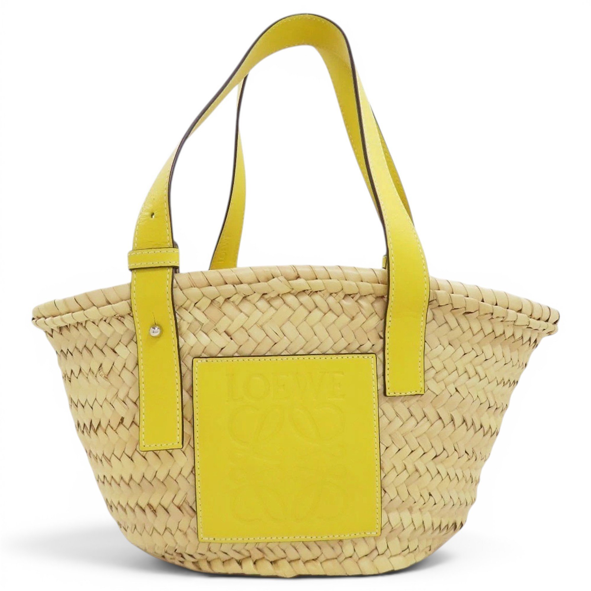 Basket Bag leather handbag
