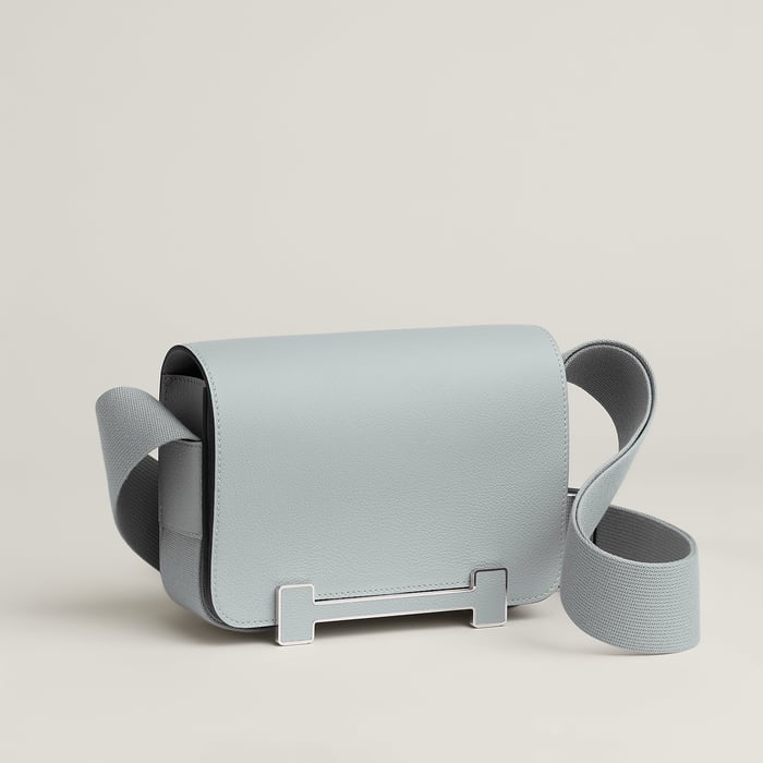 Bleu Glacier Hermès Geta Bag
