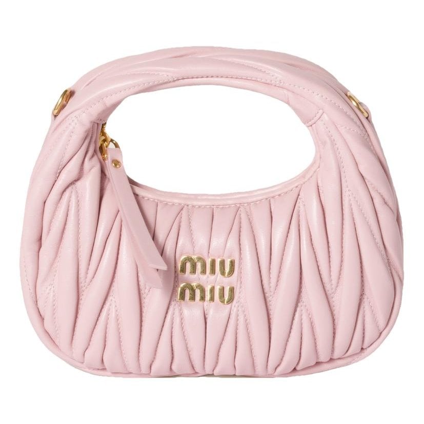 Miu Wander leather handbag