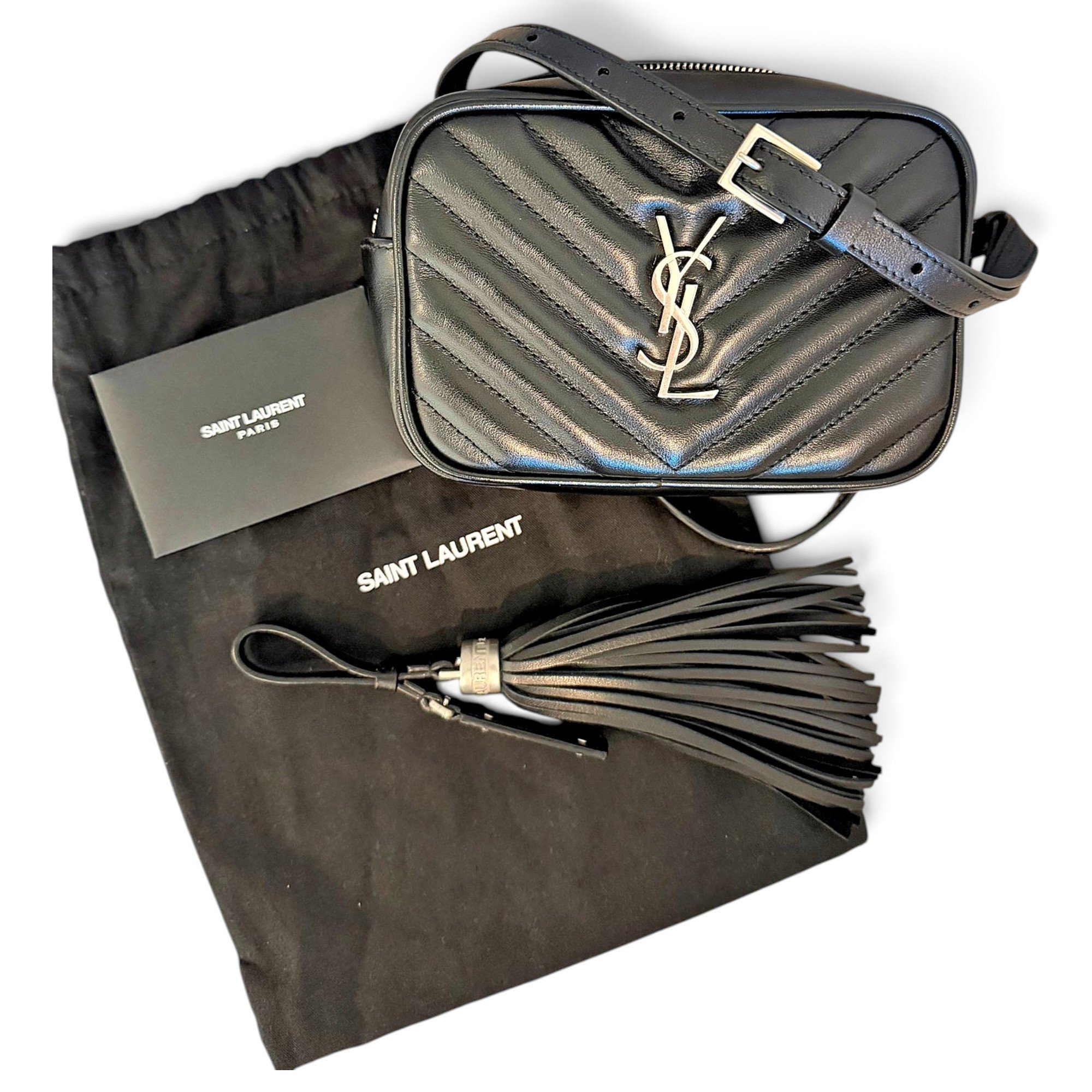 Leather crossbody bag