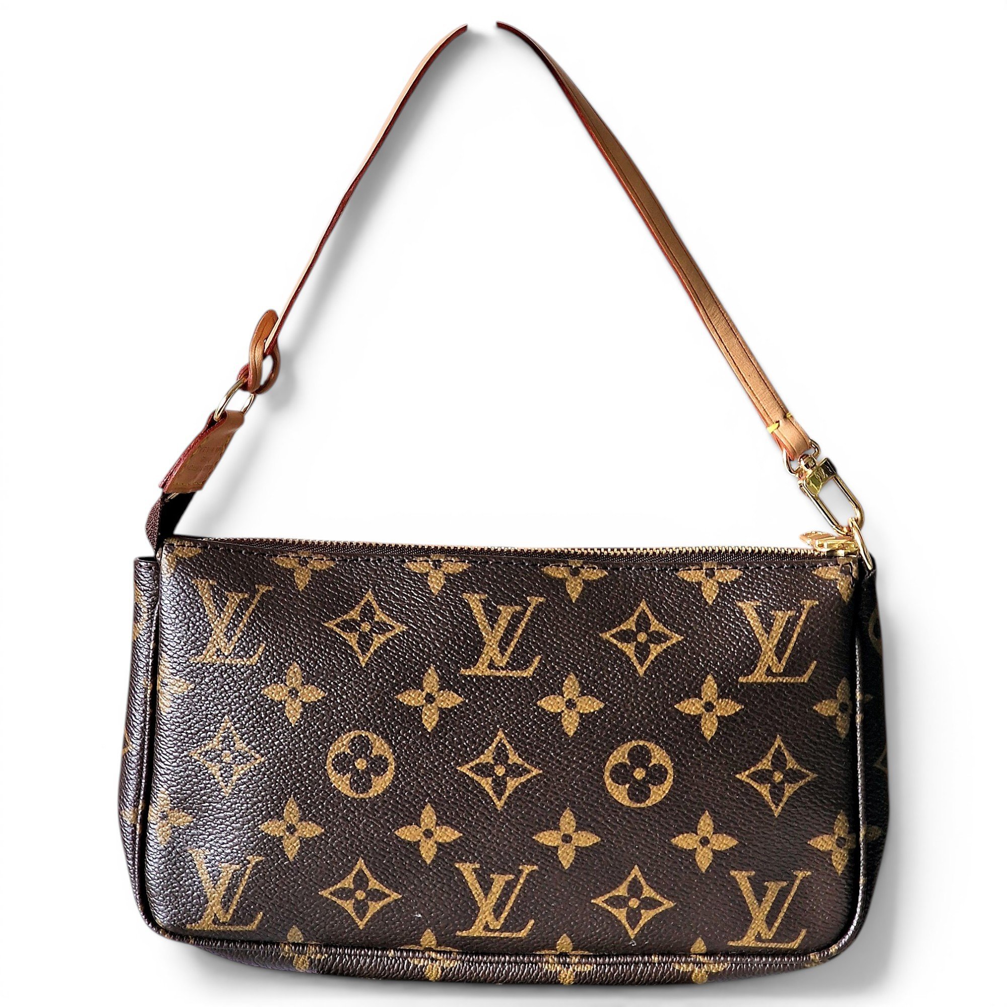 Pochette Accessoire leather handbag