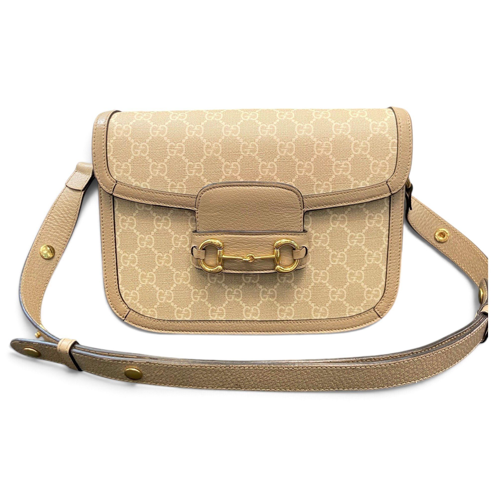 Horsebit 1955 leather crossbody bag