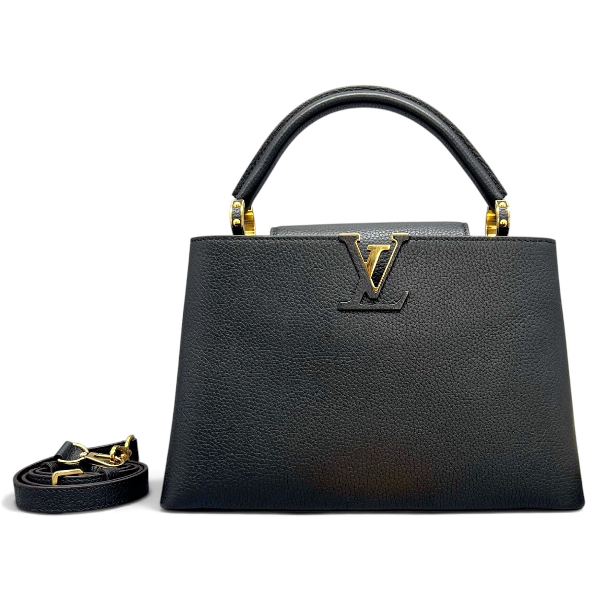 Capucines leather handbag