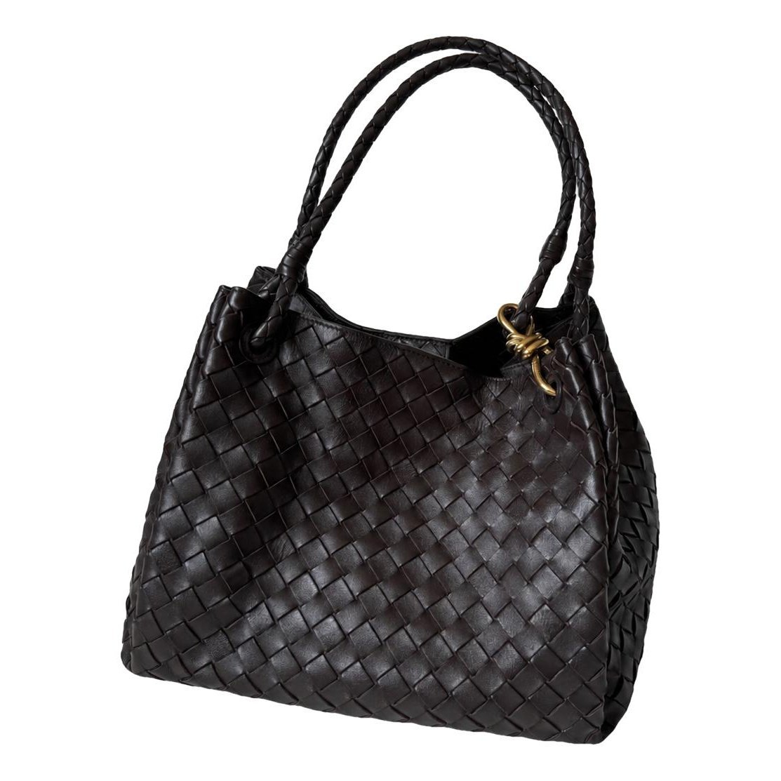 Parachute leather handbag