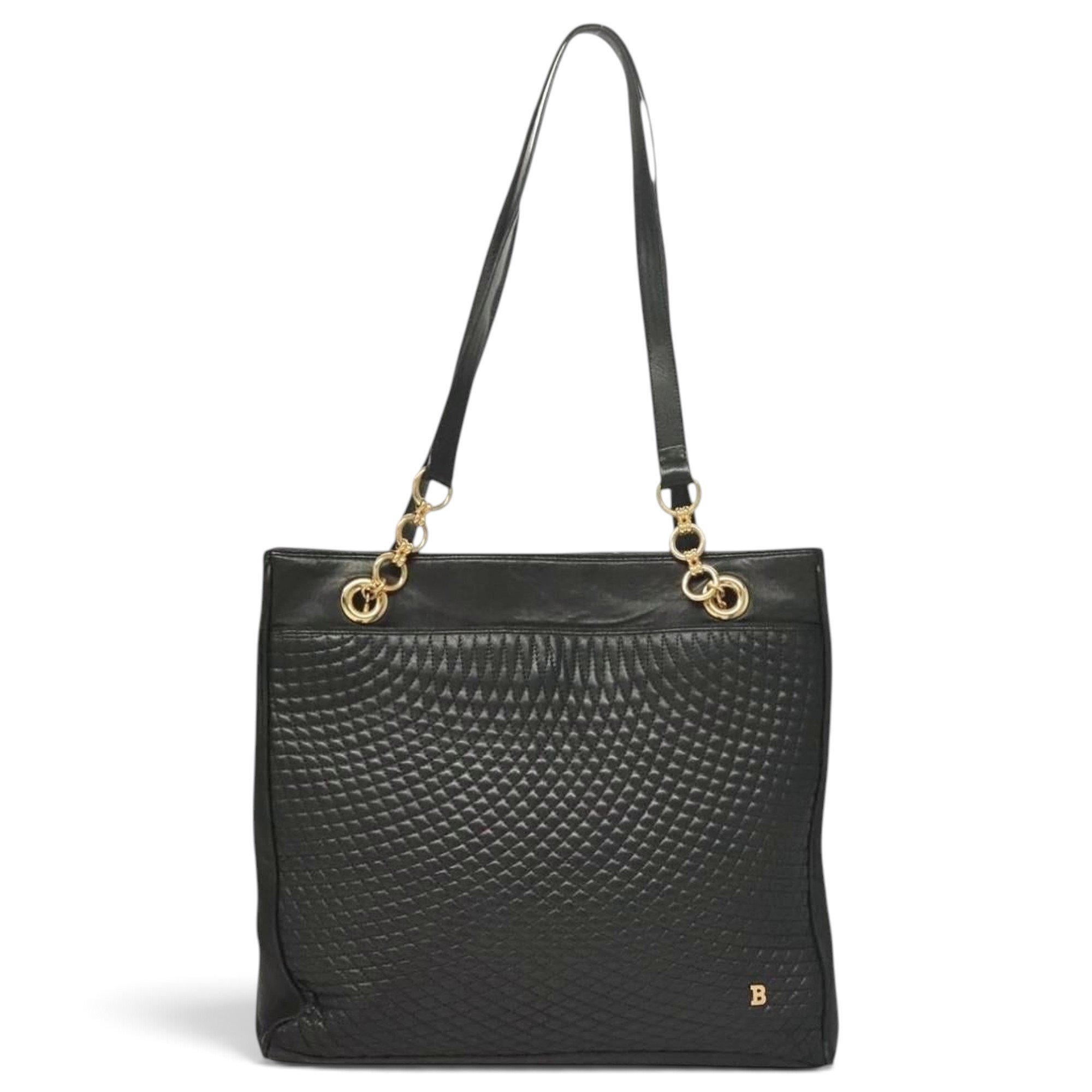 Leather tote