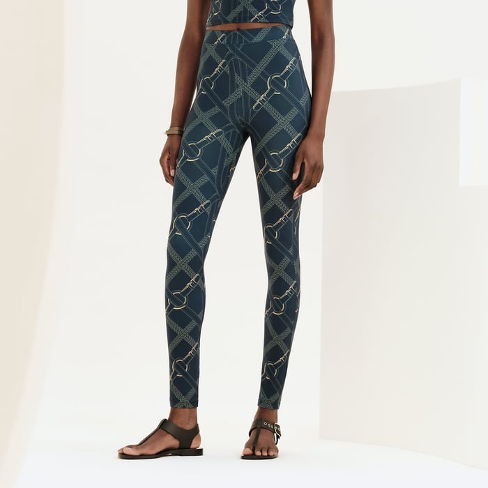Bleu Grand Large Coaching Remix Leggings