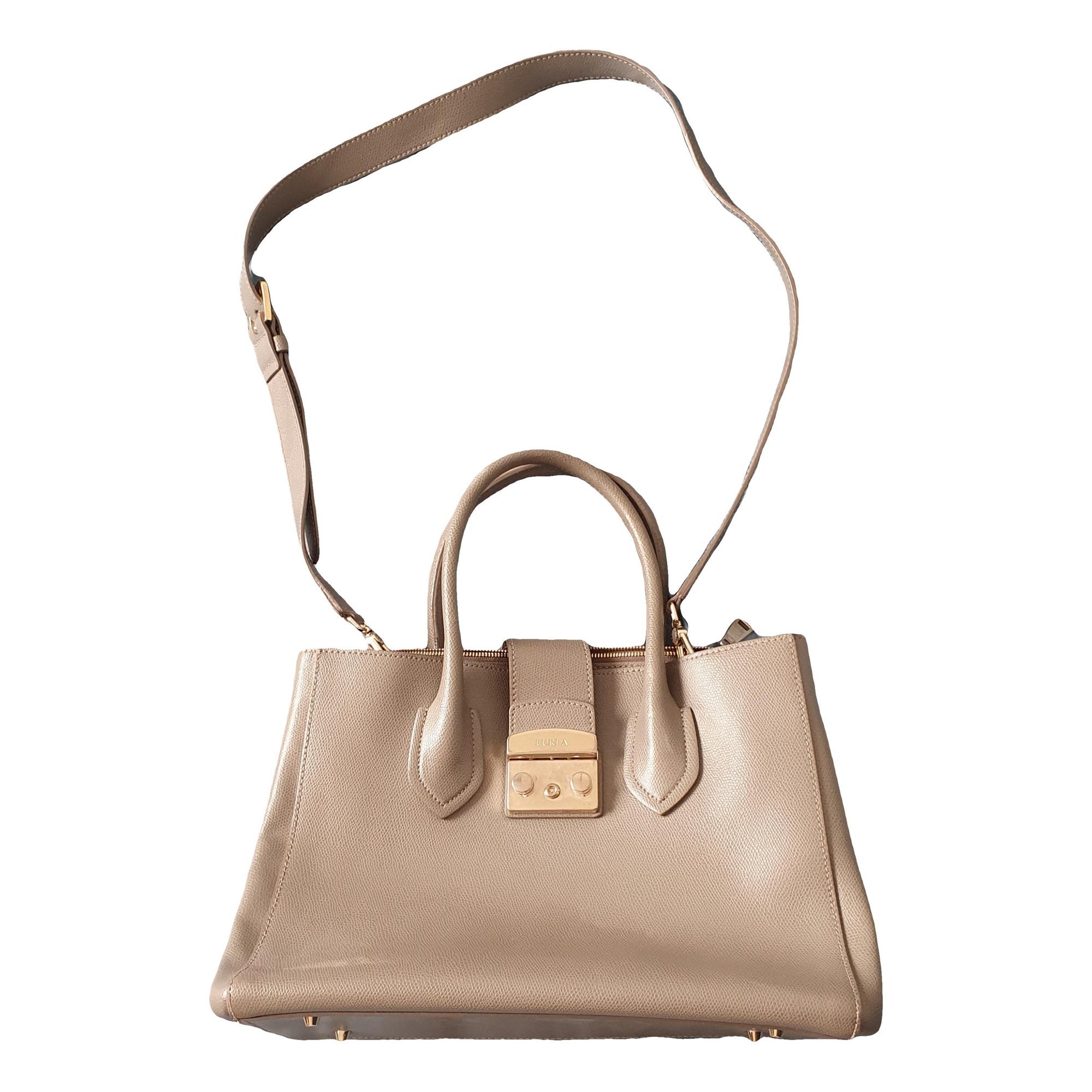 Metropolis leather handbag