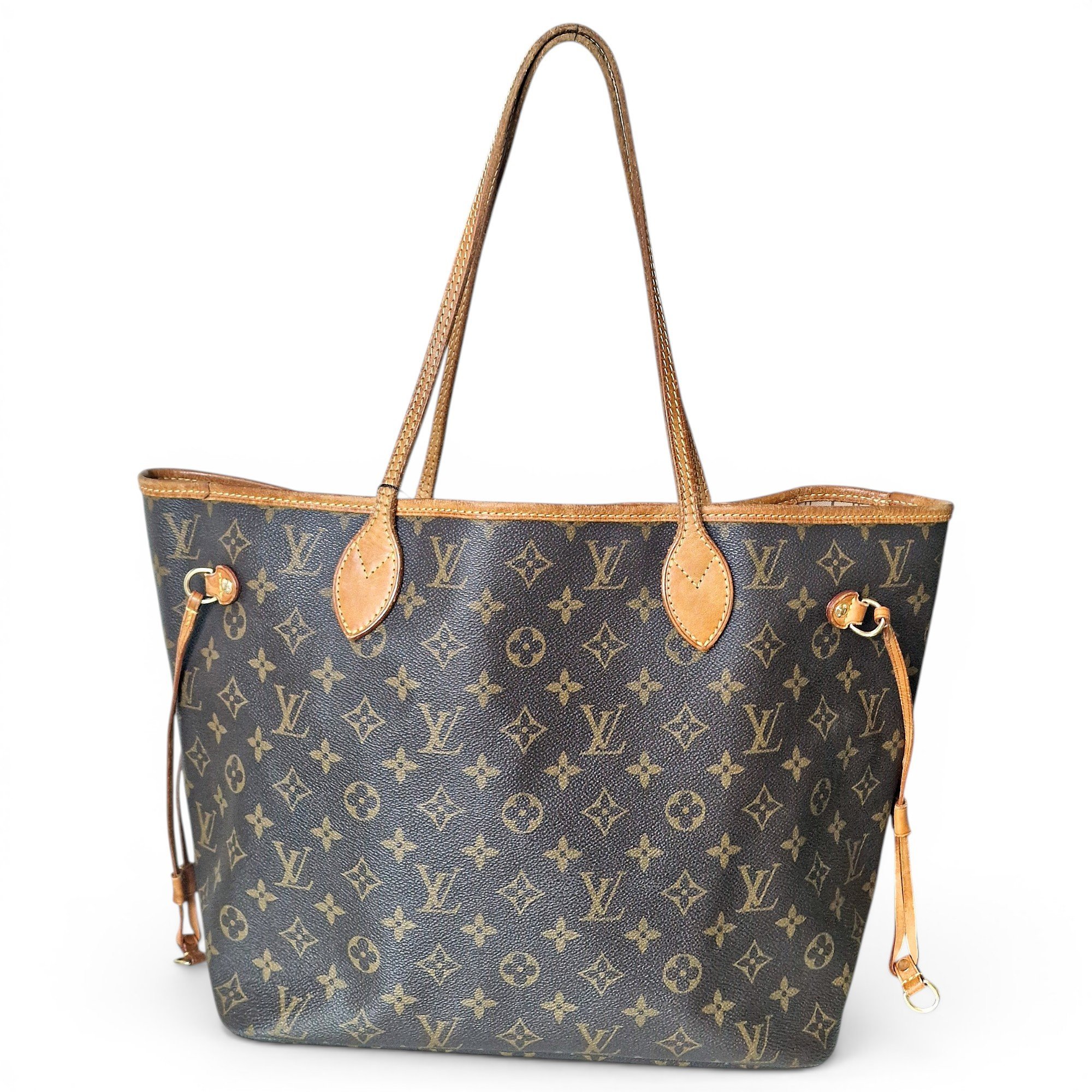 Neverfull leather tote