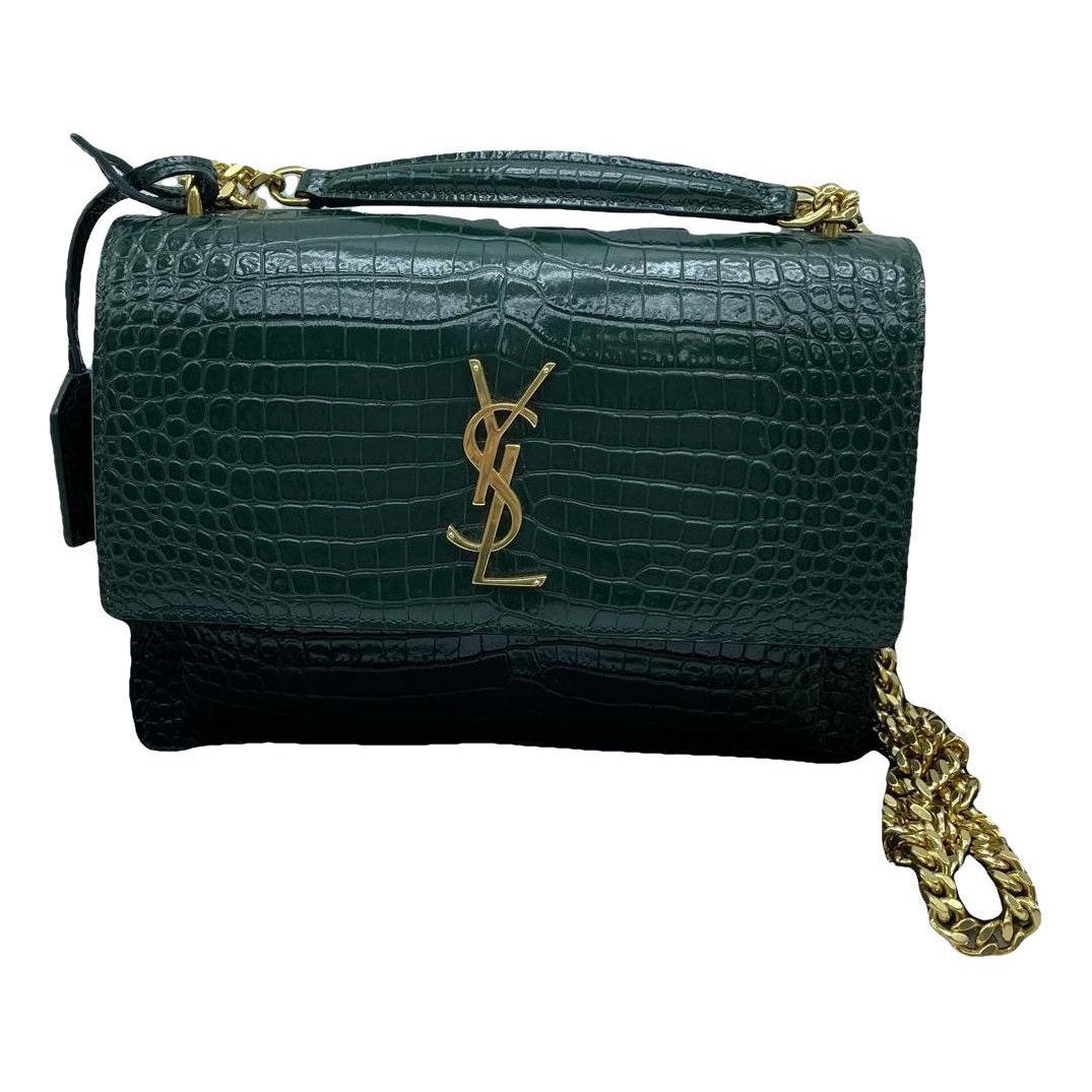 Sunset leather handbag