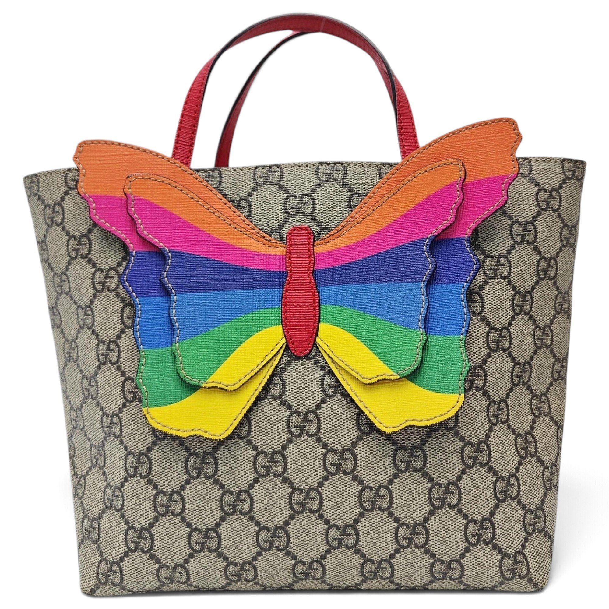 Leather tote