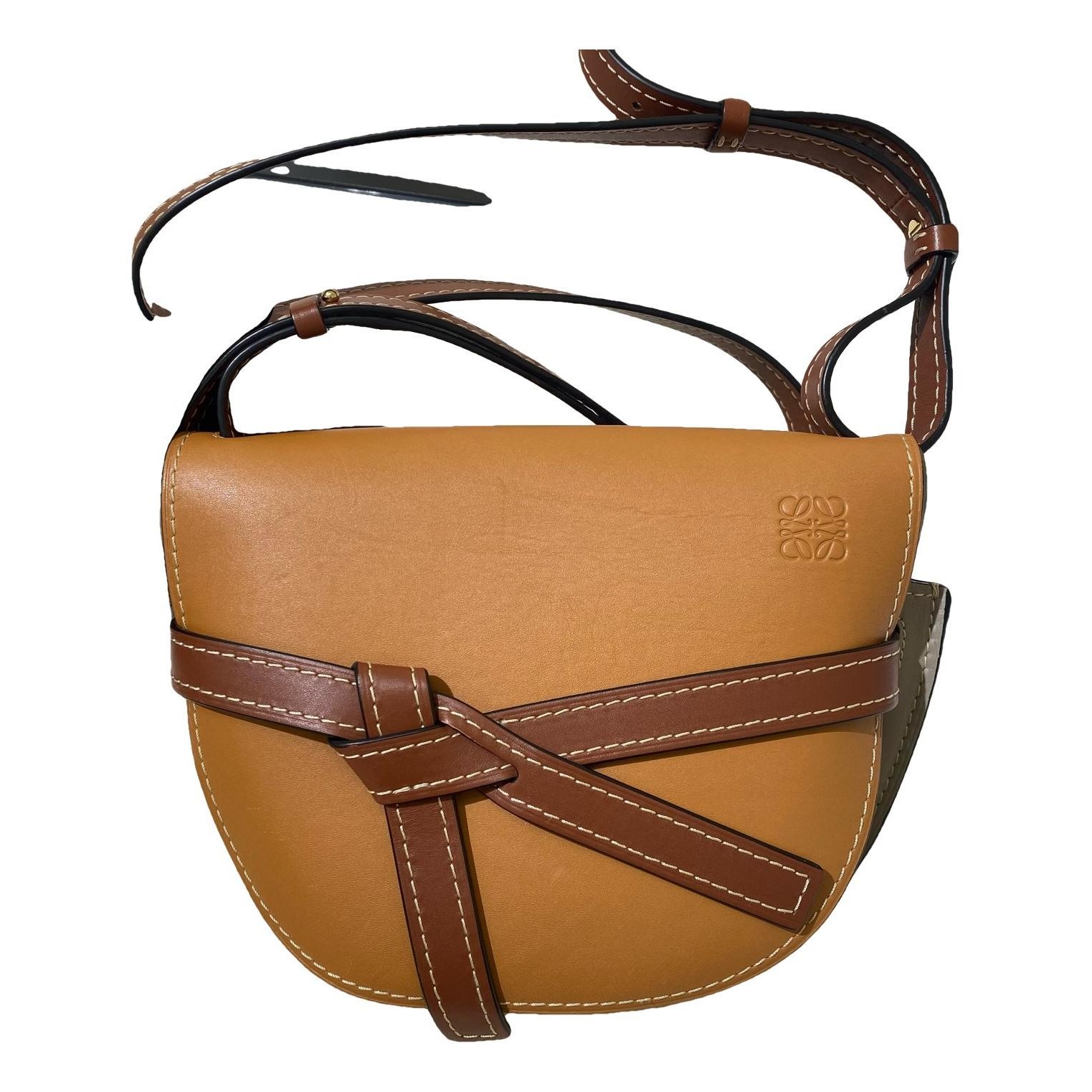 Gate leather handbag