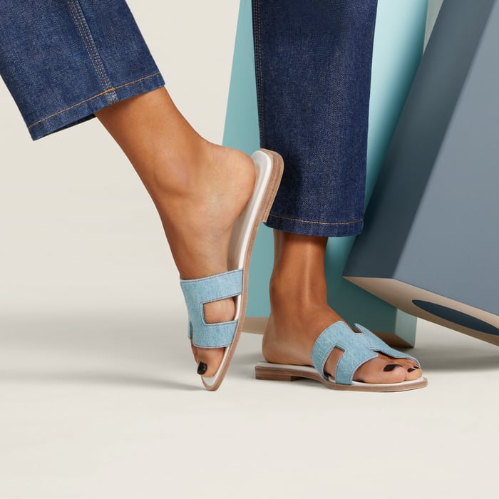 Bleu Clair Oran Sandal