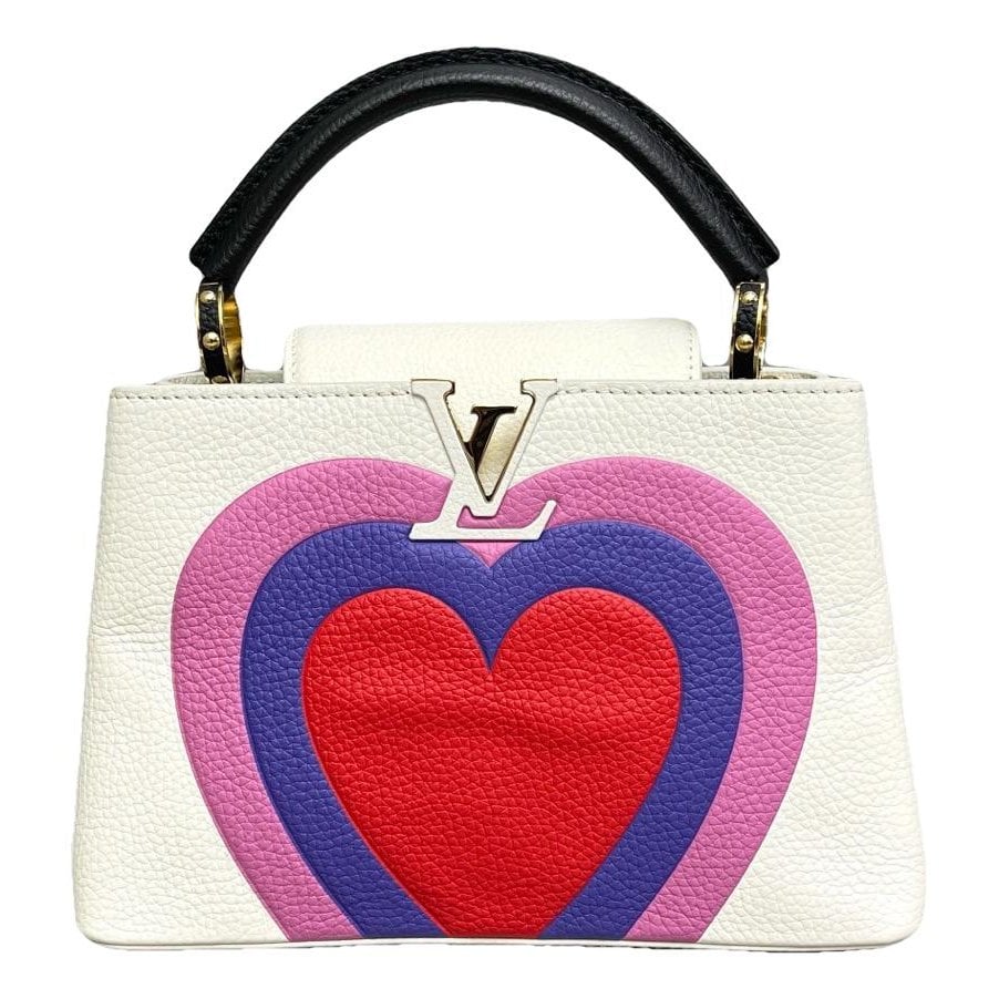 Capucines leather handbag