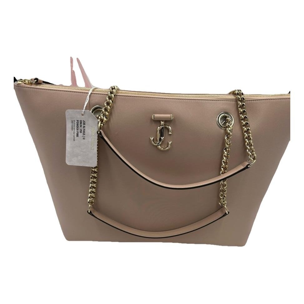 Leather tote