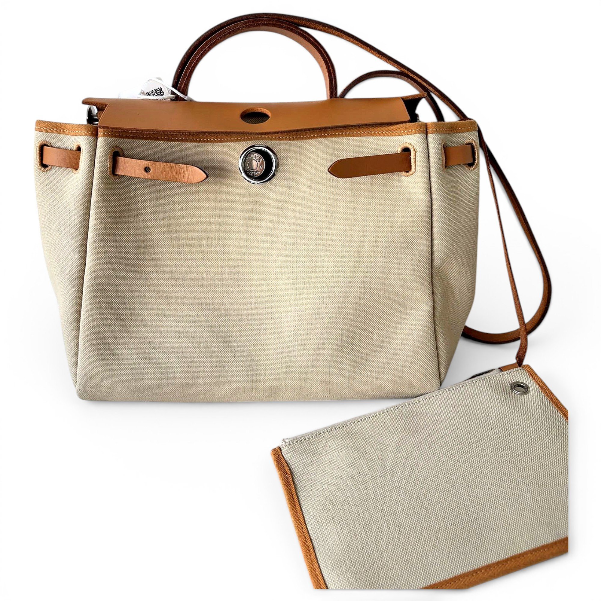 Herbag leather handbag
