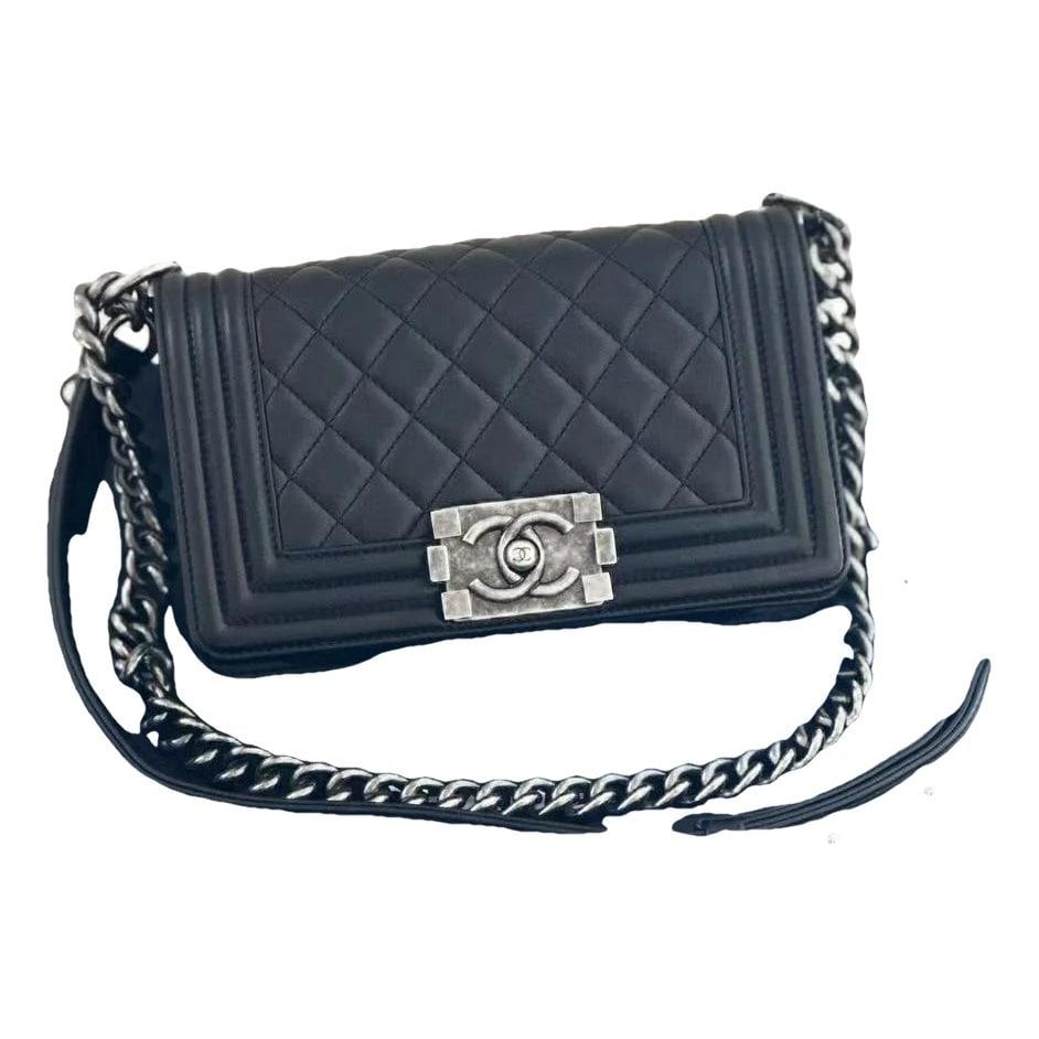 Boy leather crossbody bag