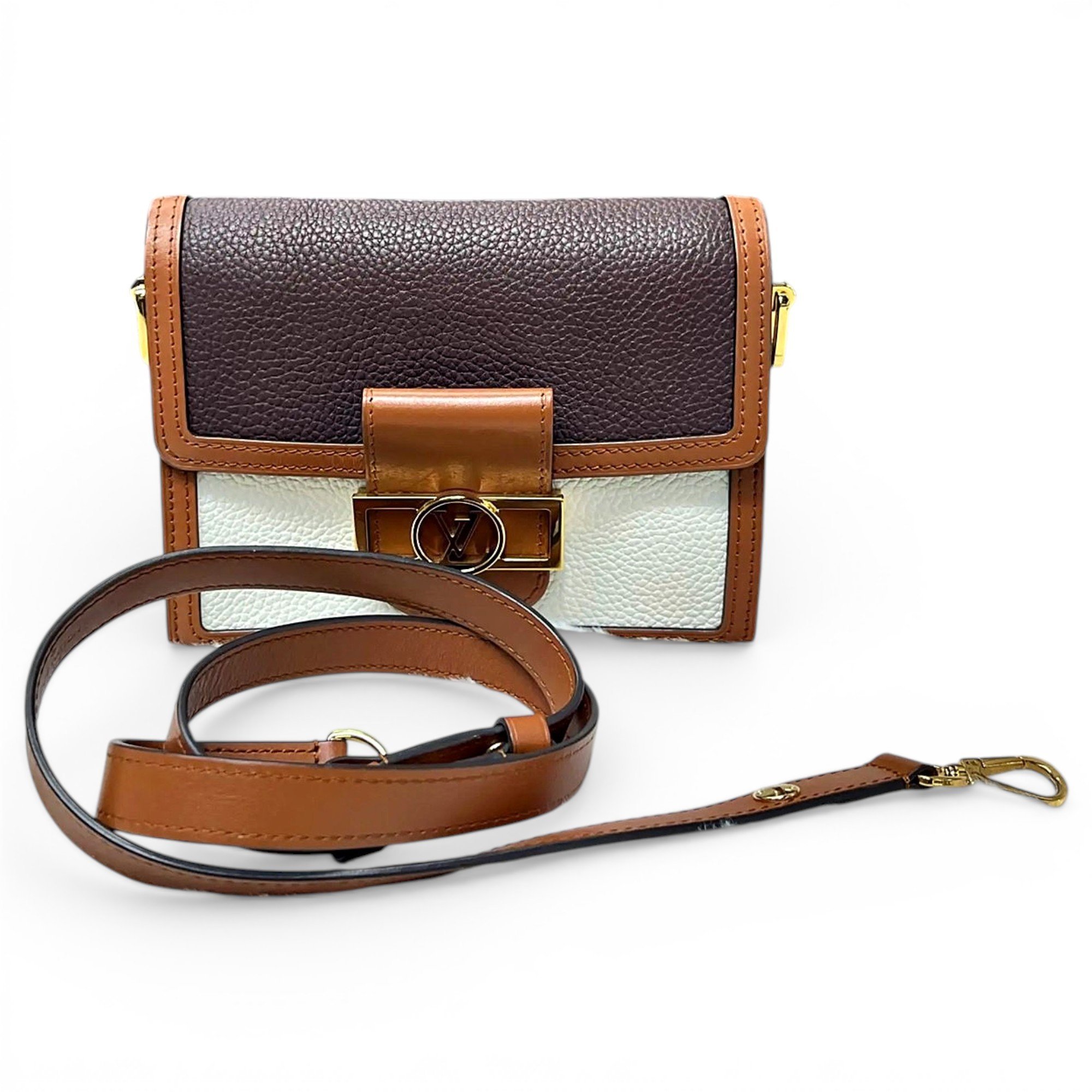 Dauphine vinyl handbag