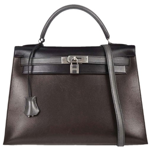 Kelly 32 leather handbag