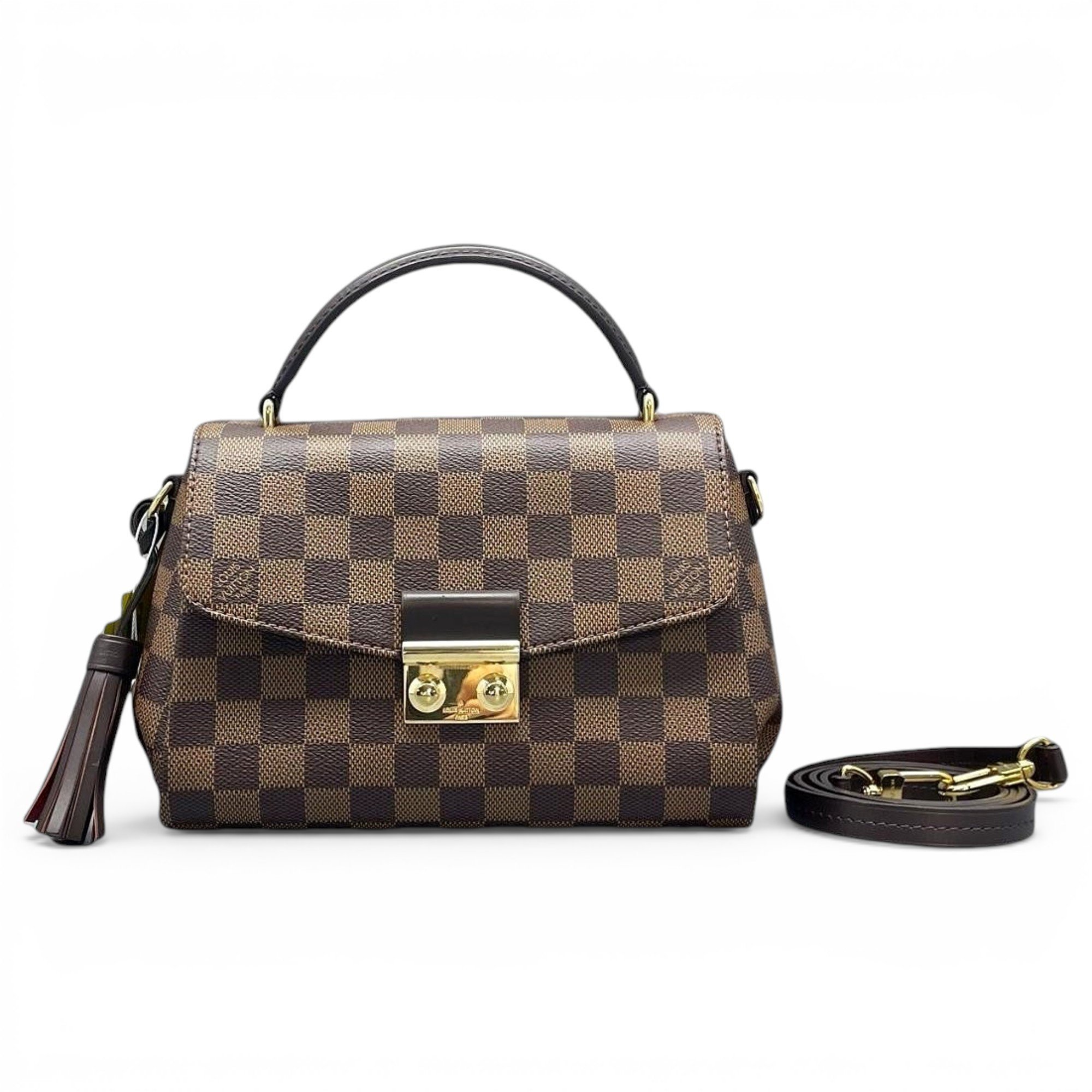 Croisette leather handbag