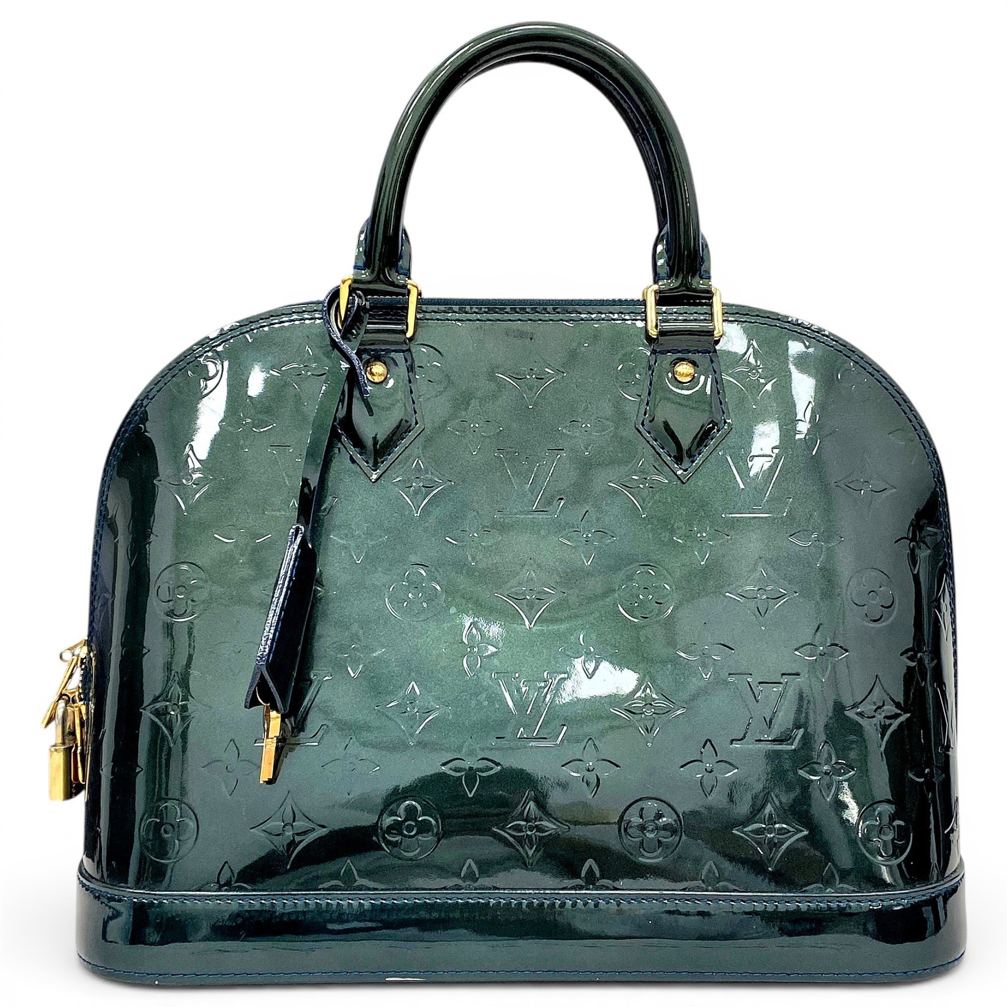 Alma patent leather handbag