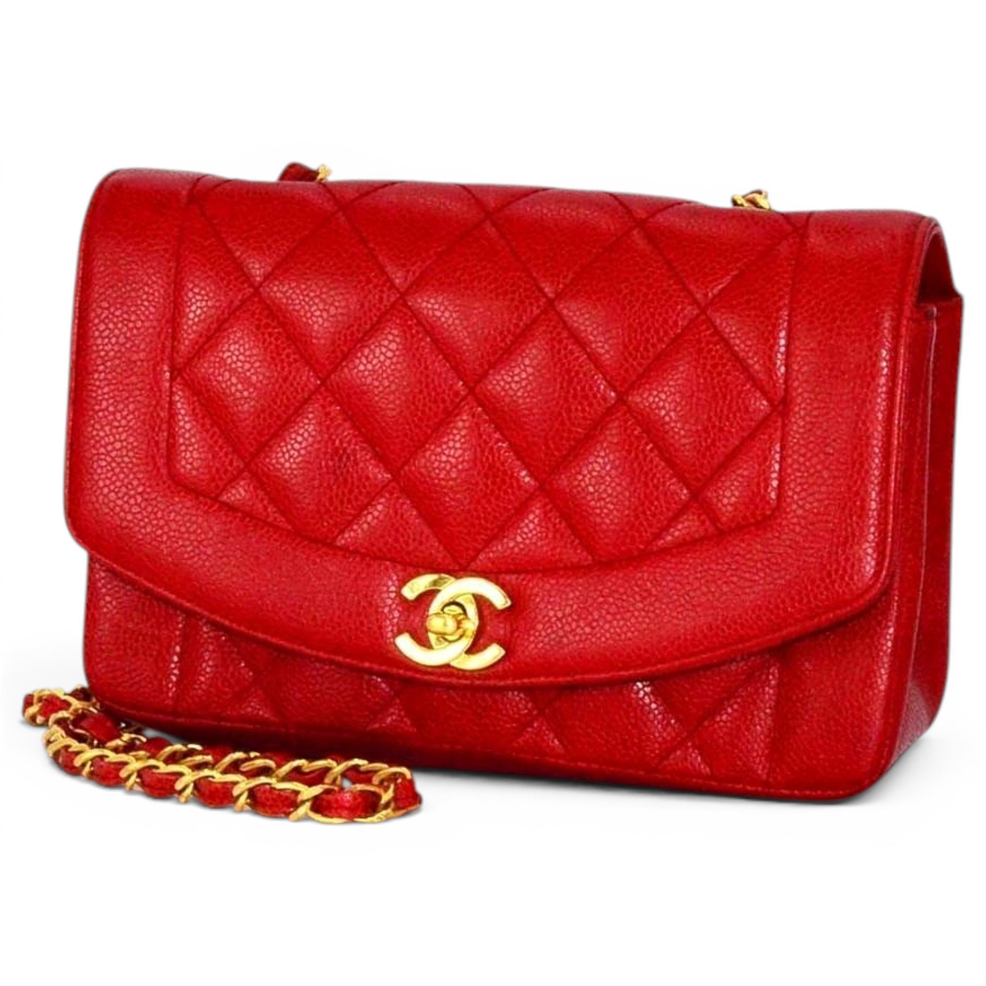 Diana leather handbag
